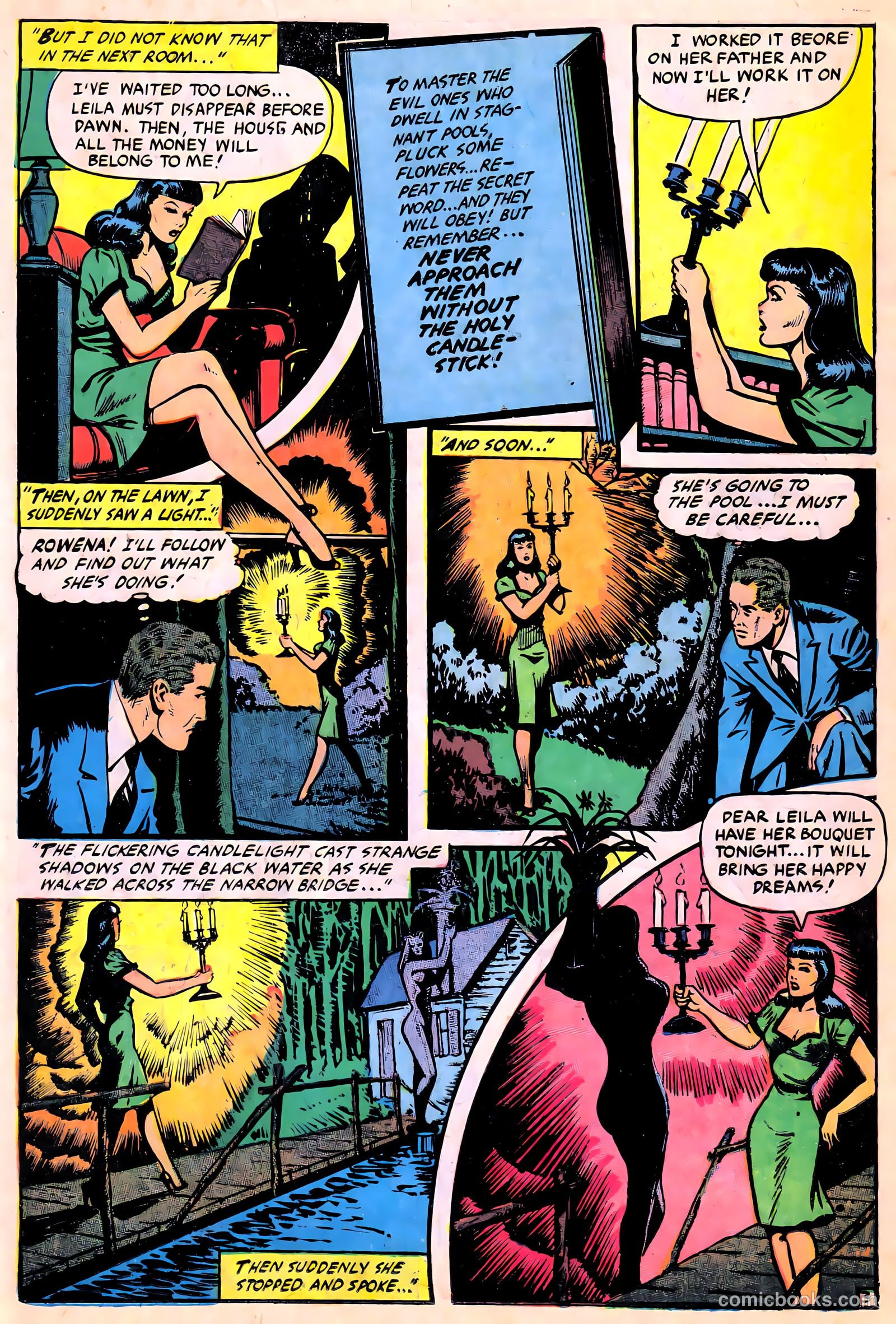 Ghost Comics #4 (1952, Fiction House) — page 23 of 36