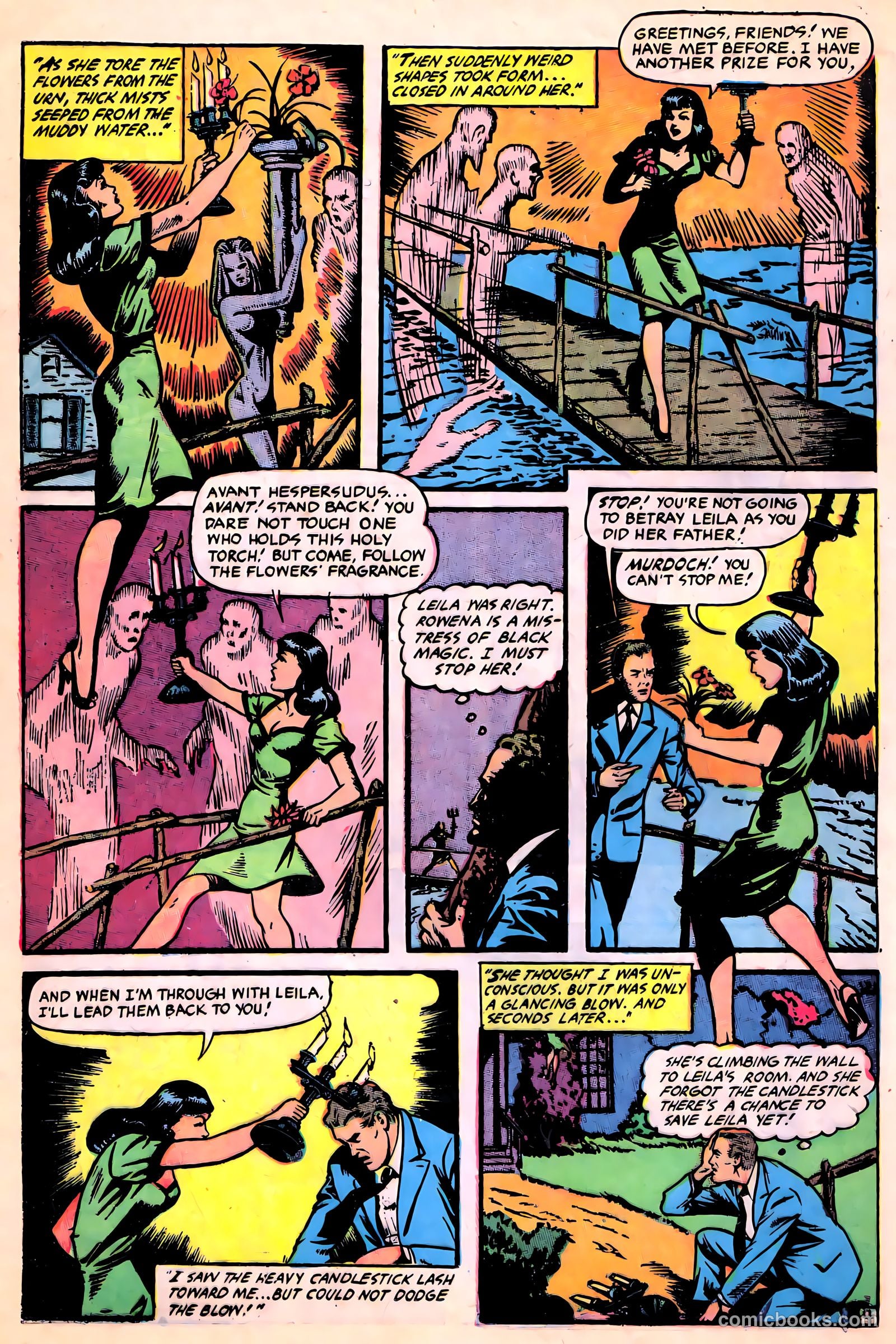 Ghost Comics #4 (1952, Fiction House) — page 24 of 36