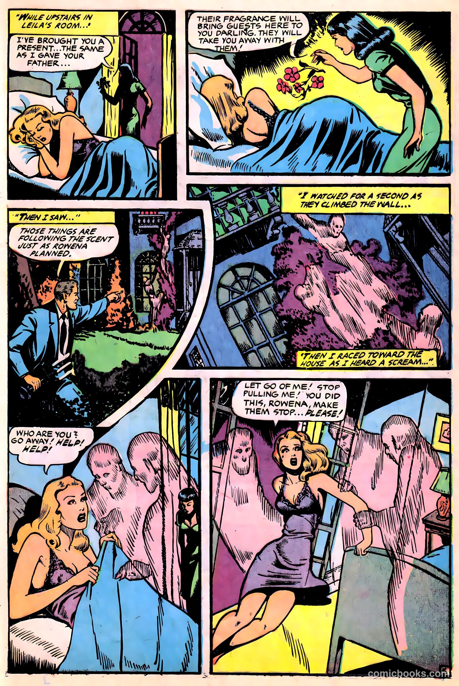Ghost Comics #4 (1952, Fiction House) — page 25 of 36