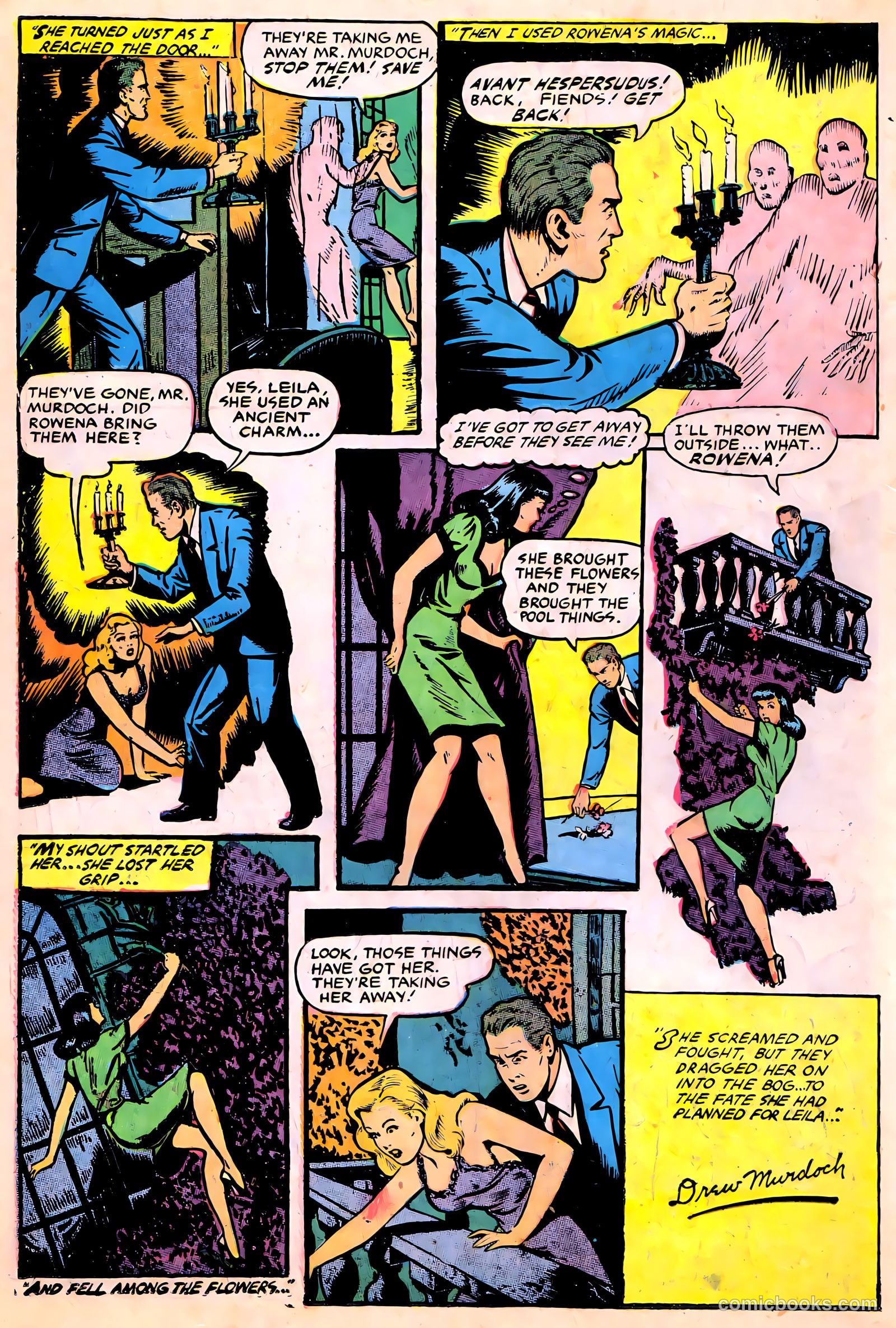 Ghost Comics #4 (1952, Fiction House) — page 26 of 36