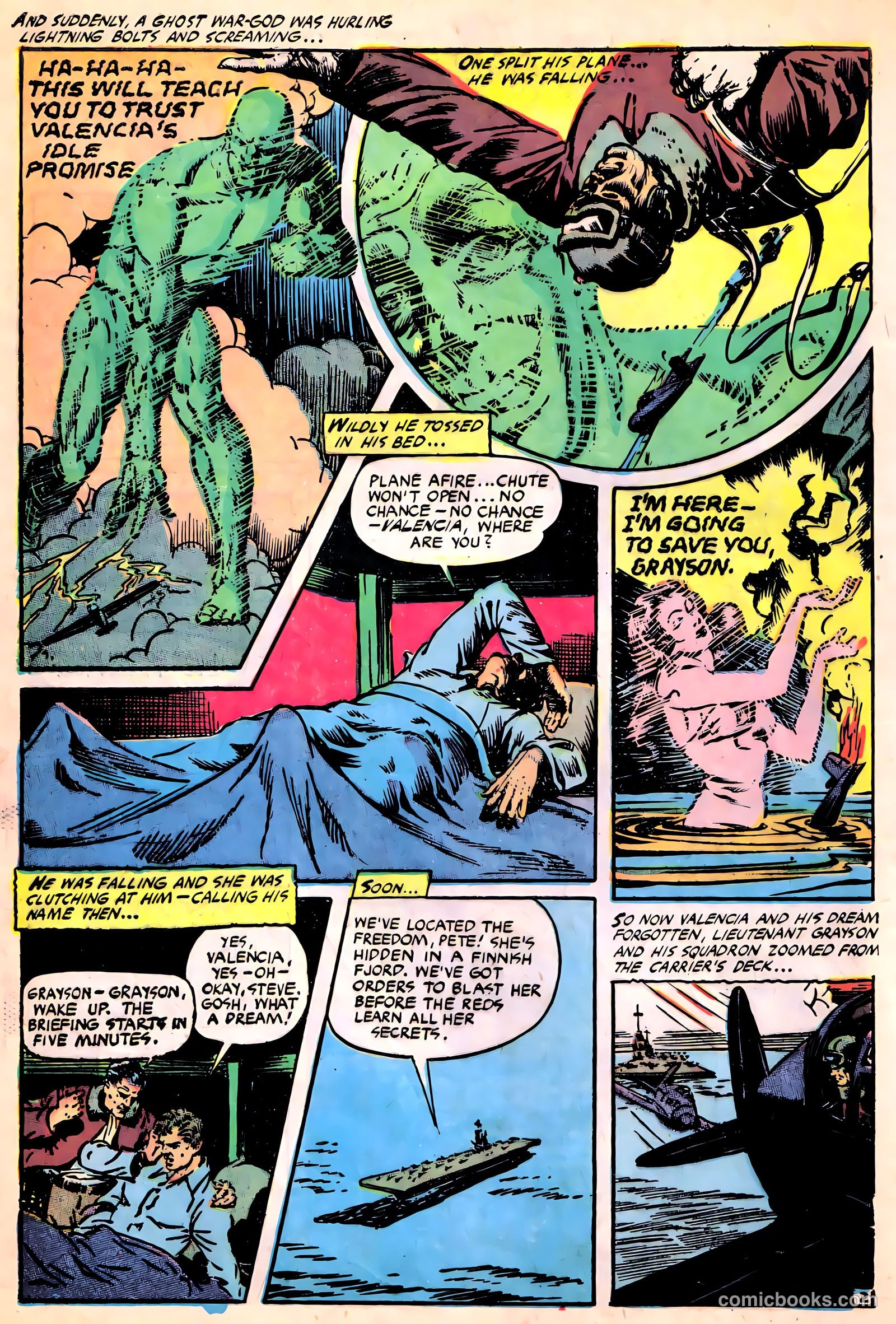 Ghost Comics #4 (1952, Fiction House) — page 28 of 36