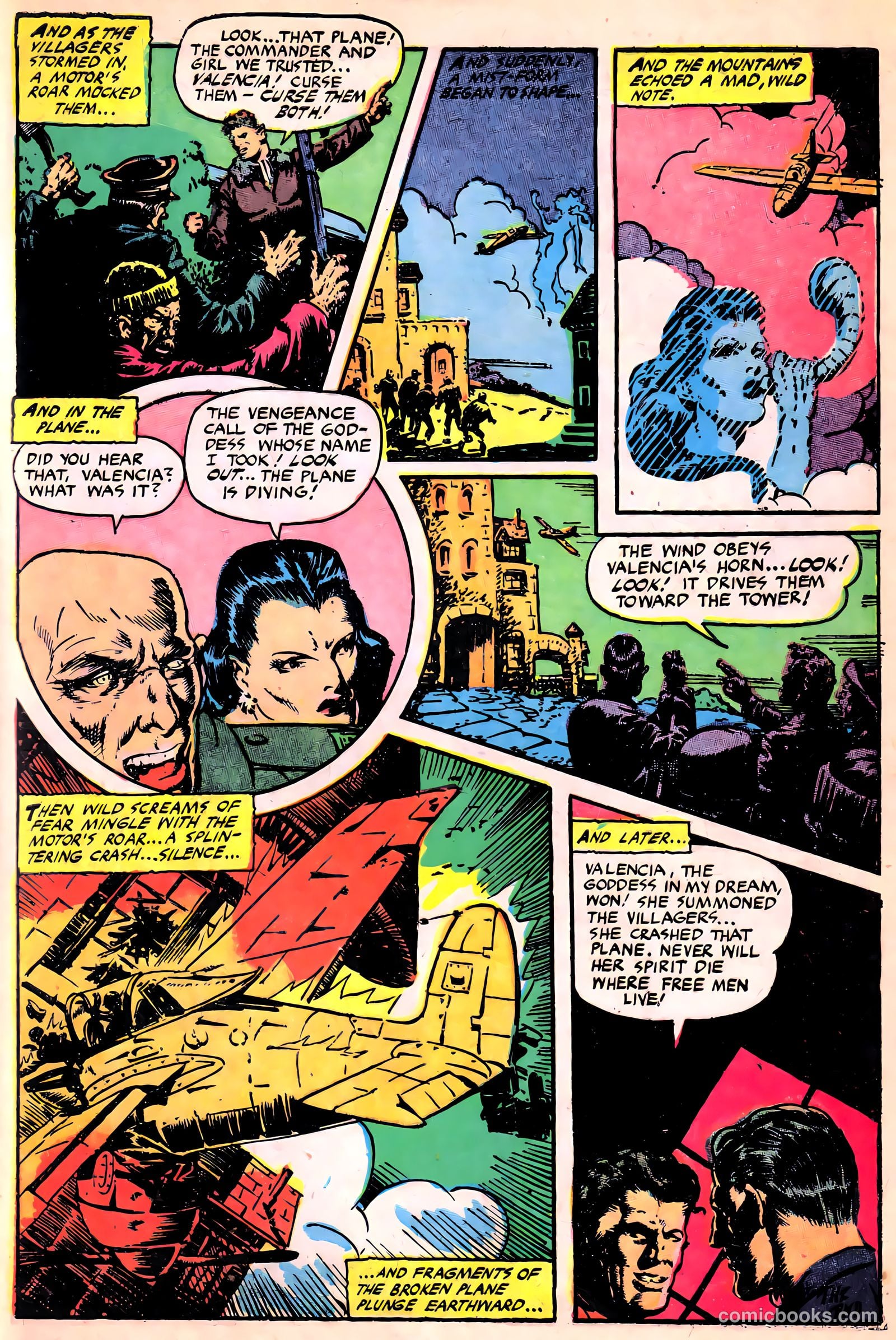 Ghost Comics #4 (1952, Fiction House) — page 33 of 36