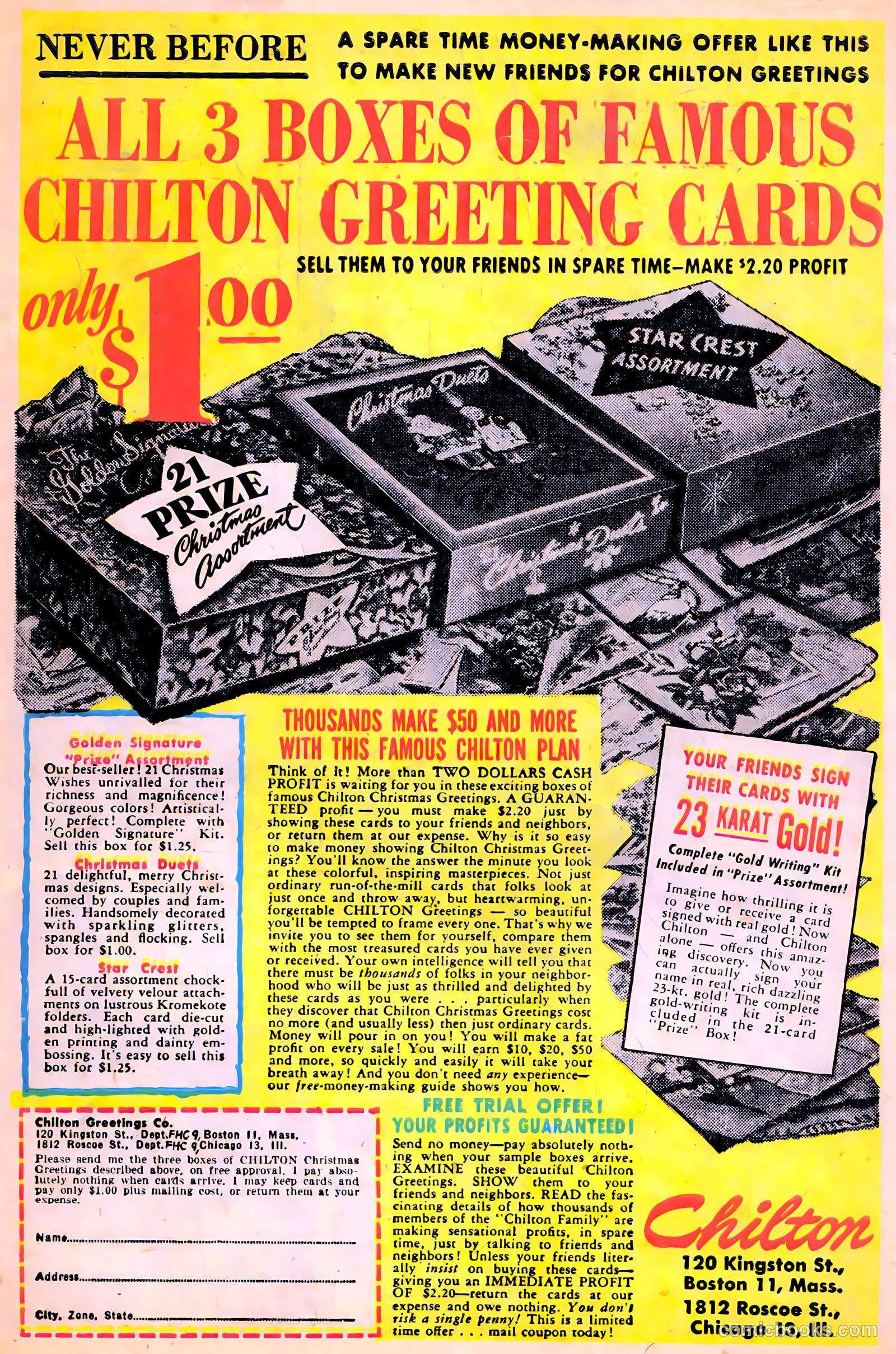 Ghost Comics #4 (1952, Fiction House) — page 34 of 36