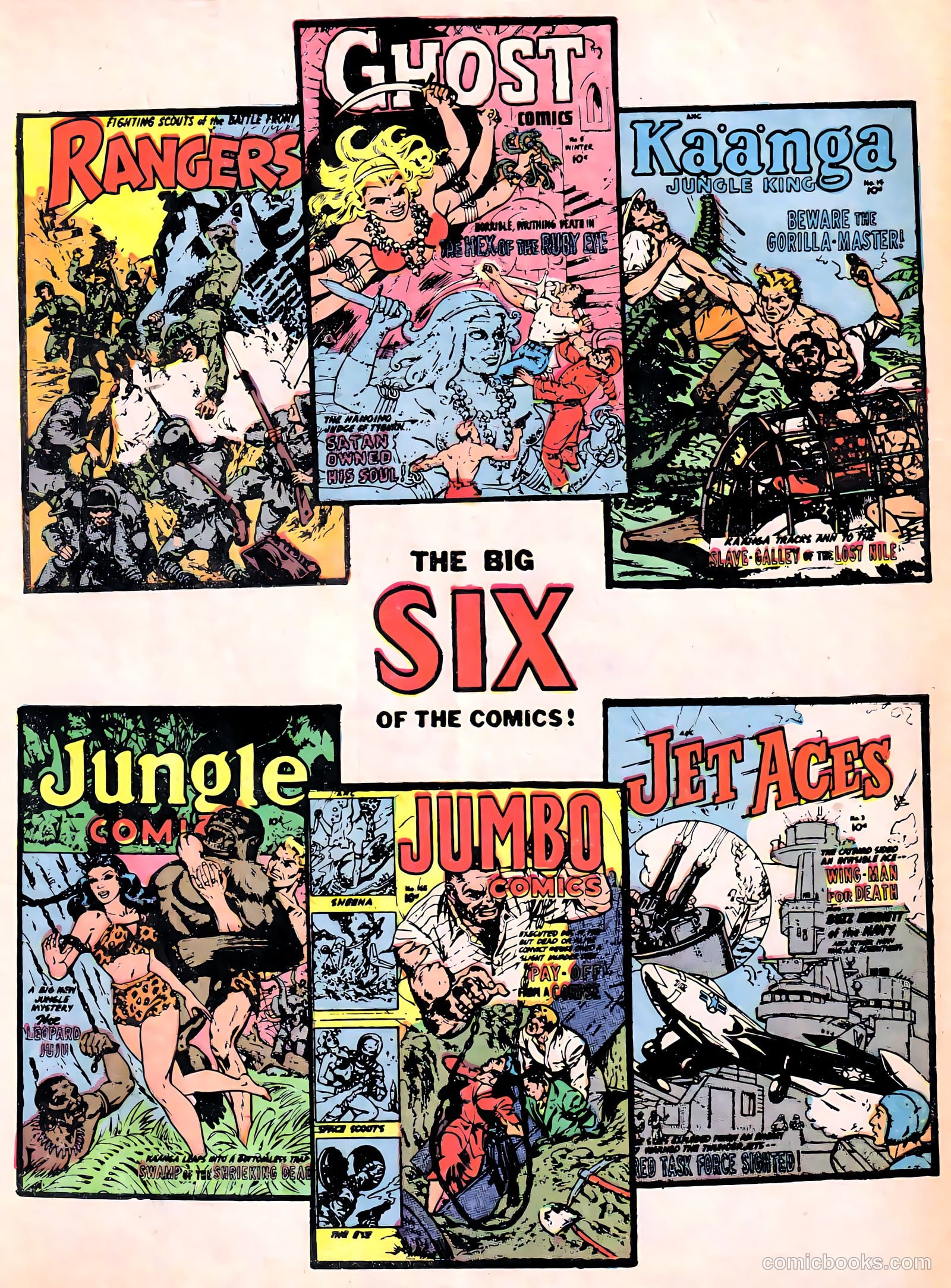 Ghost Comics #5 (1952, Fiction House) — page 3 of 36