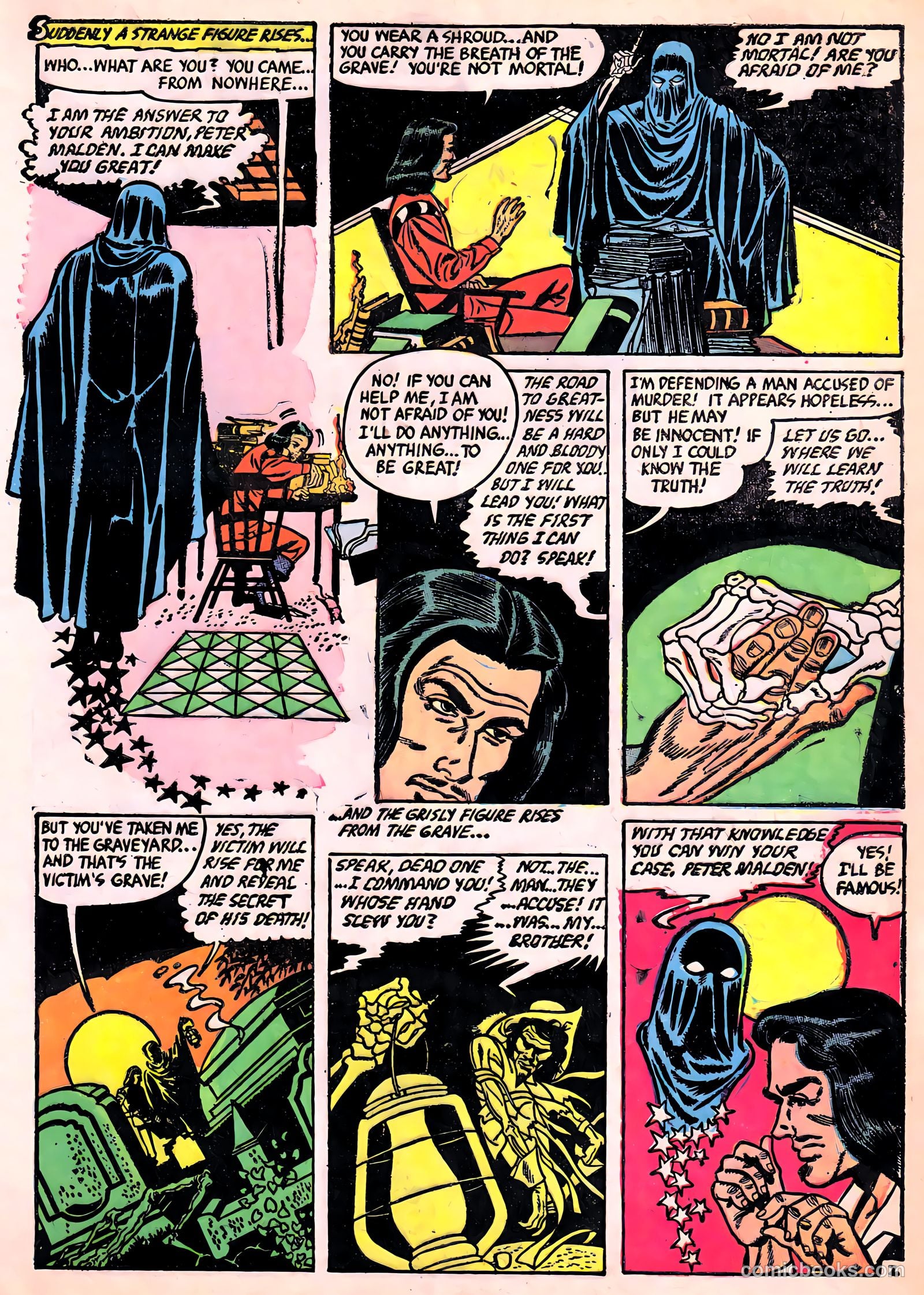 Ghost Comics #5 (1952, Fiction House) — page 5 of 36