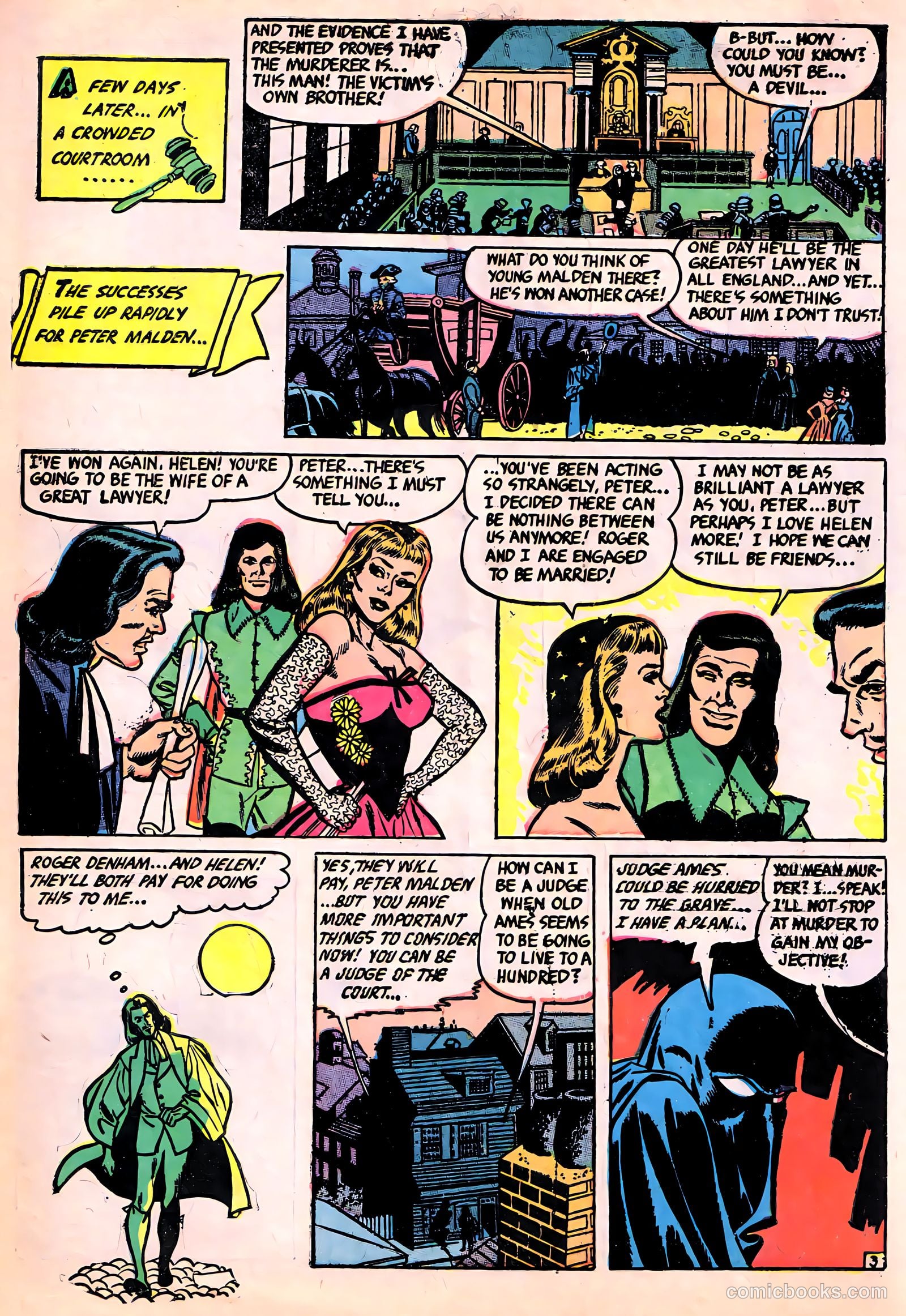 Ghost Comics #5 (1952, Fiction House) — page 6 of 36
