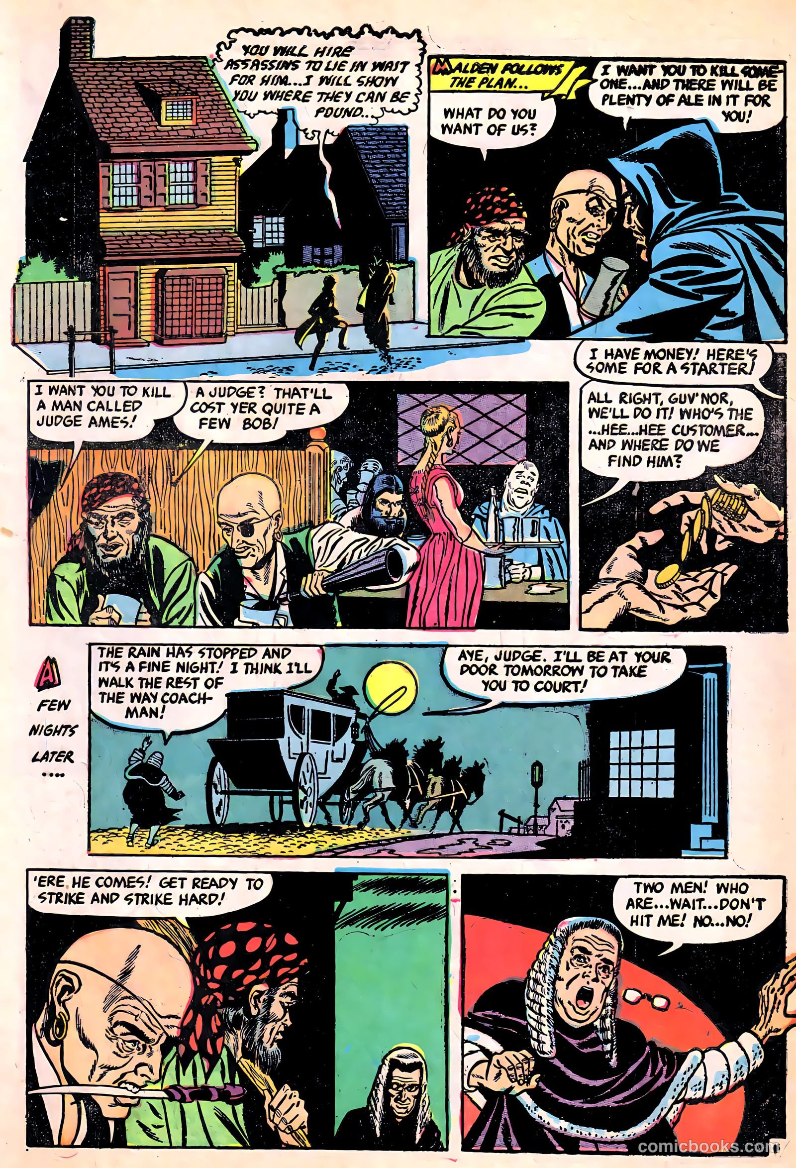 Ghost Comics #5 (1952, Fiction House) — page 7 of 36