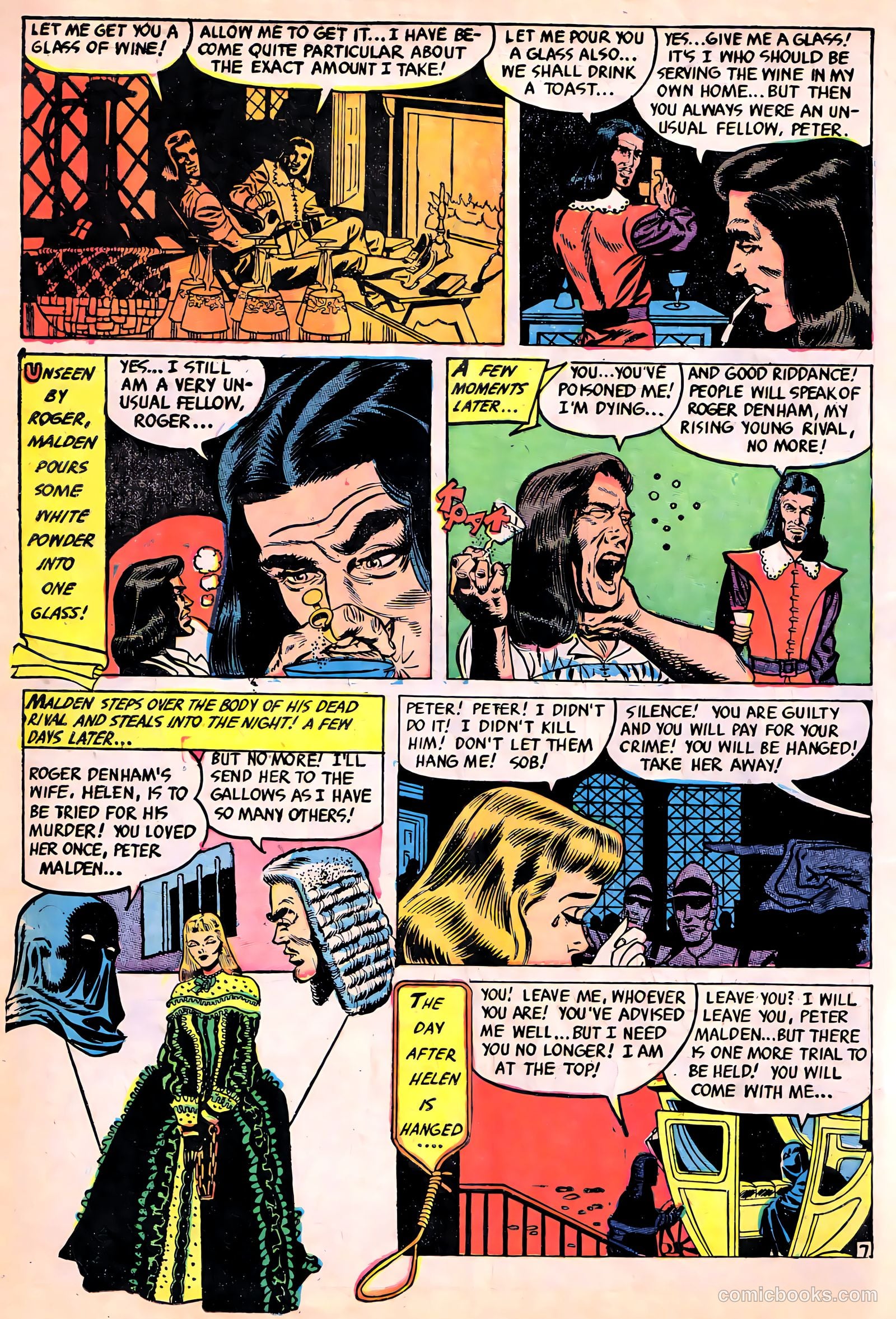 Ghost Comics #5 (1952, Fiction House) — page 10 of 36