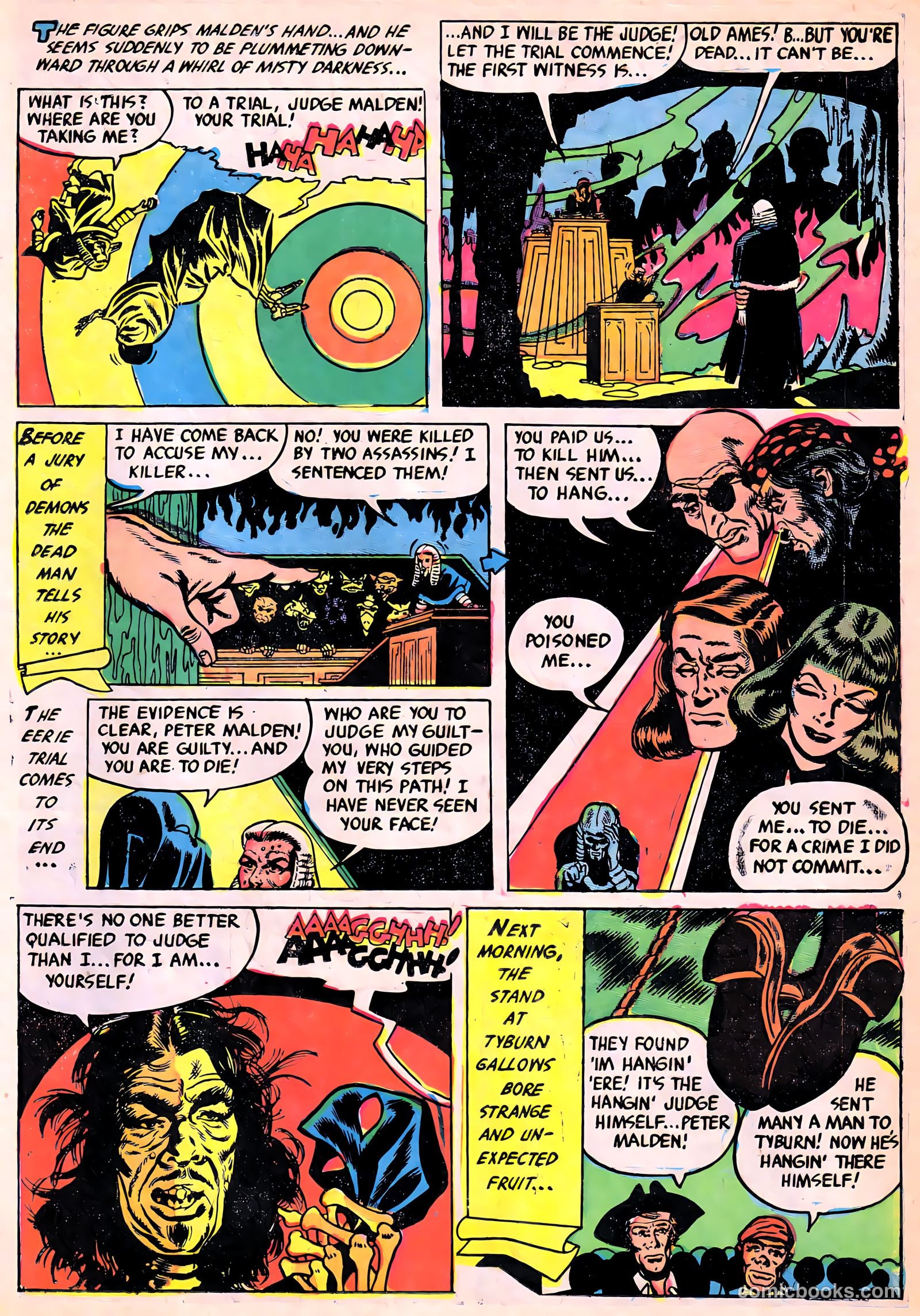 Ghost Comics #5 (1952, Fiction House) — page 11 of 36