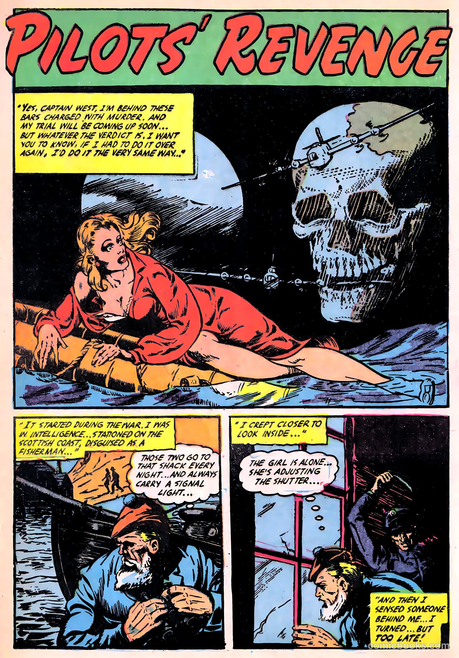 Ghost Comics #5 (1952, Fiction House) — page 12 of 36