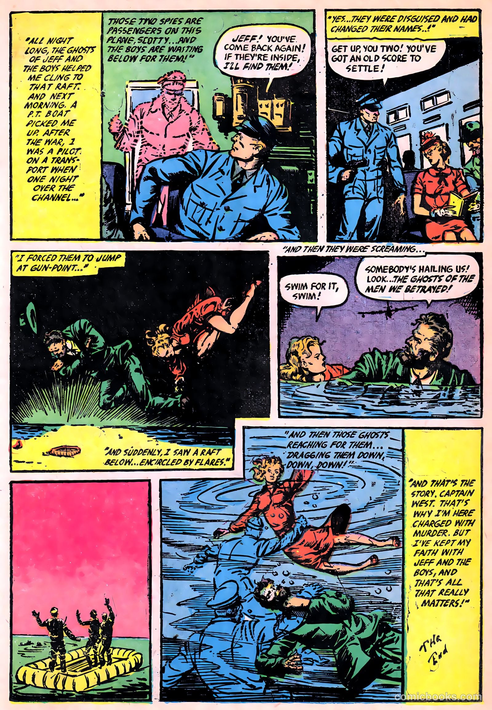 Ghost Comics #5 (1952, Fiction House) — page 15 of 36