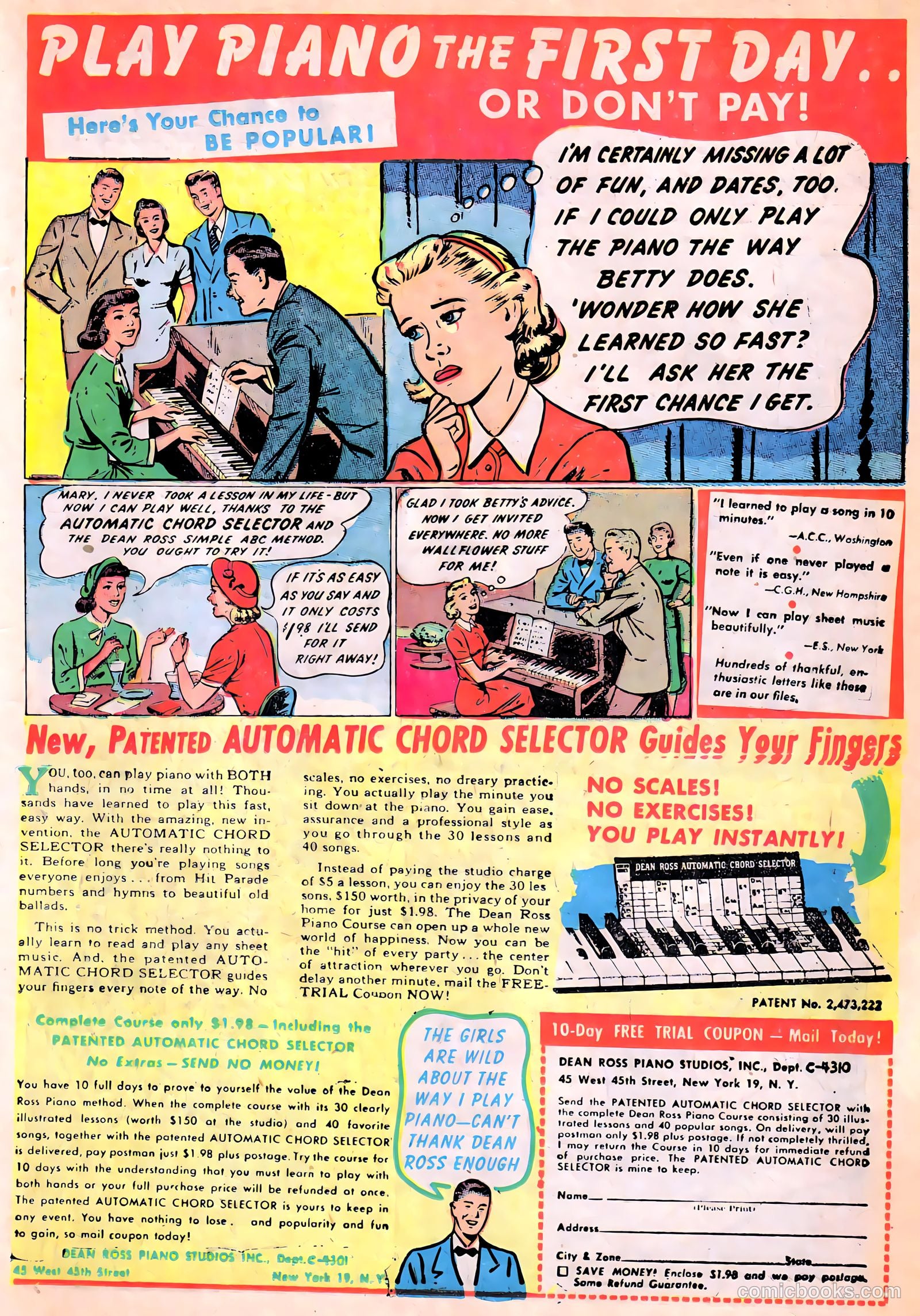 Ghost Comics #5 (1952, Fiction House) — page 19 of 36