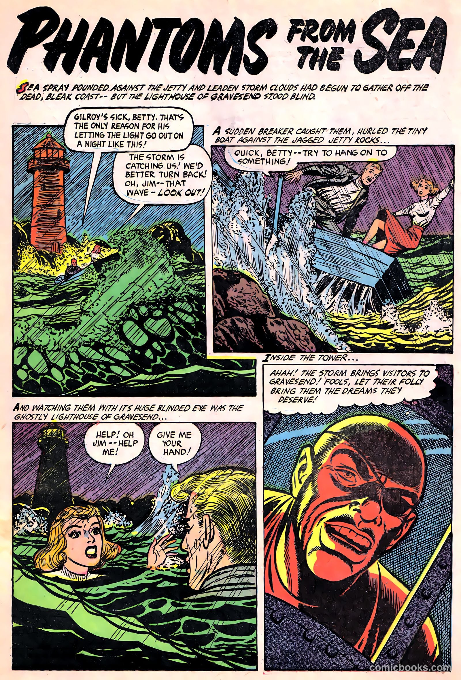 Ghost Comics #5 (1952, Fiction House) — page 20 of 36