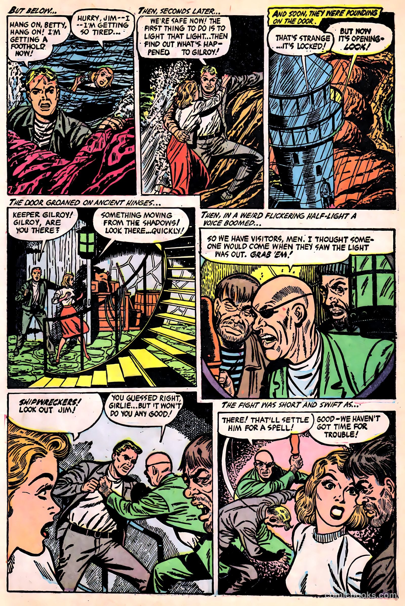 Ghost Comics #5 (1952, Fiction House) — page 21 of 36