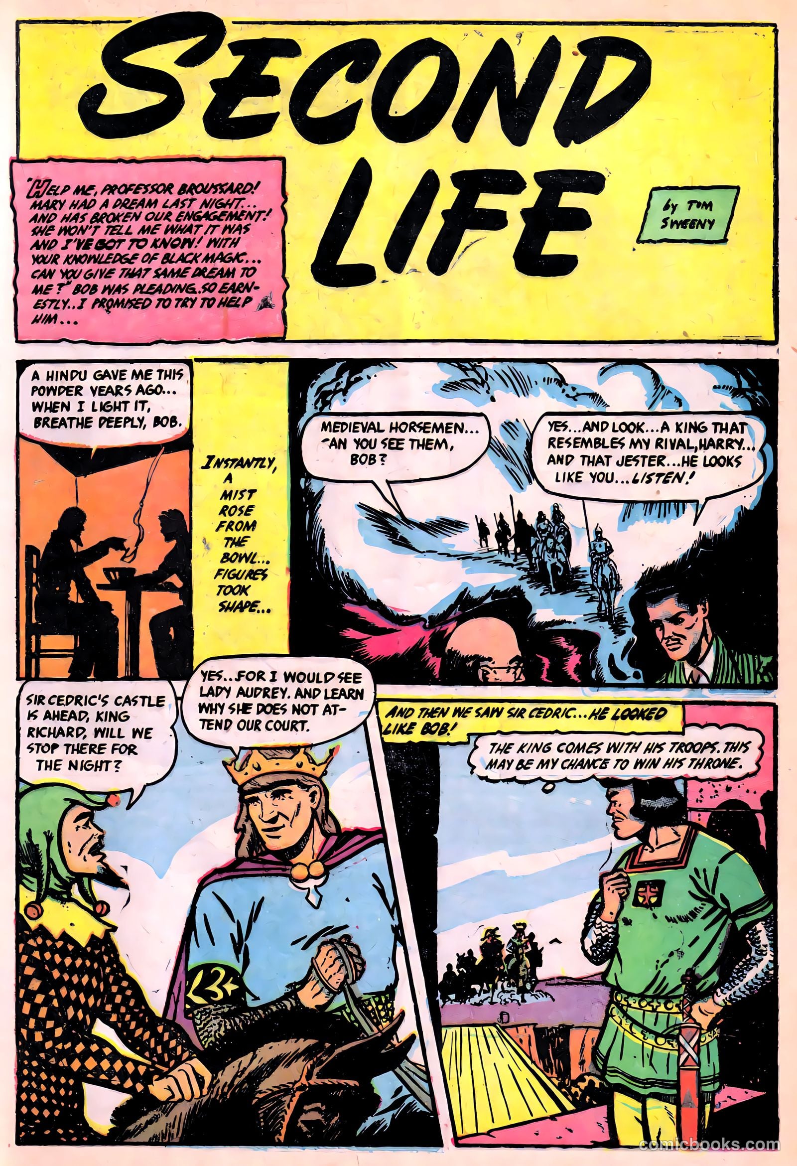 Ghost Comics #5 (1952, Fiction House) — page 25 of 36