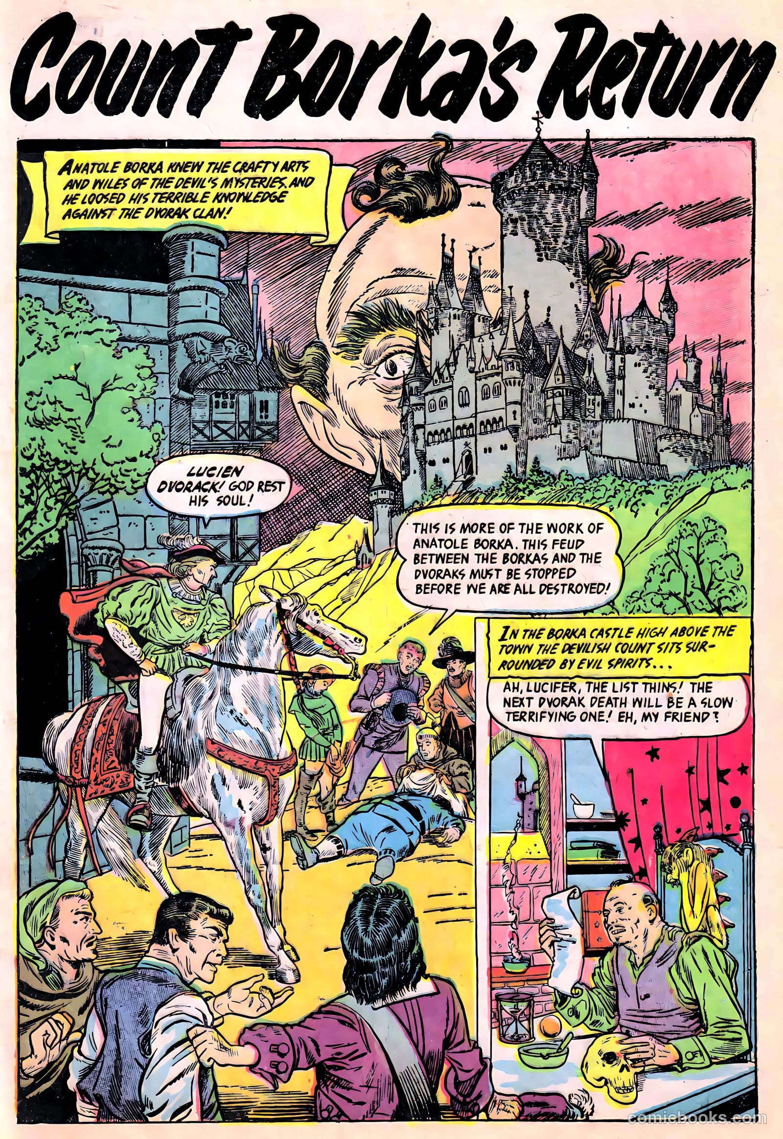 Ghost Comics #5 (1952, Fiction House) — page 29 of 36