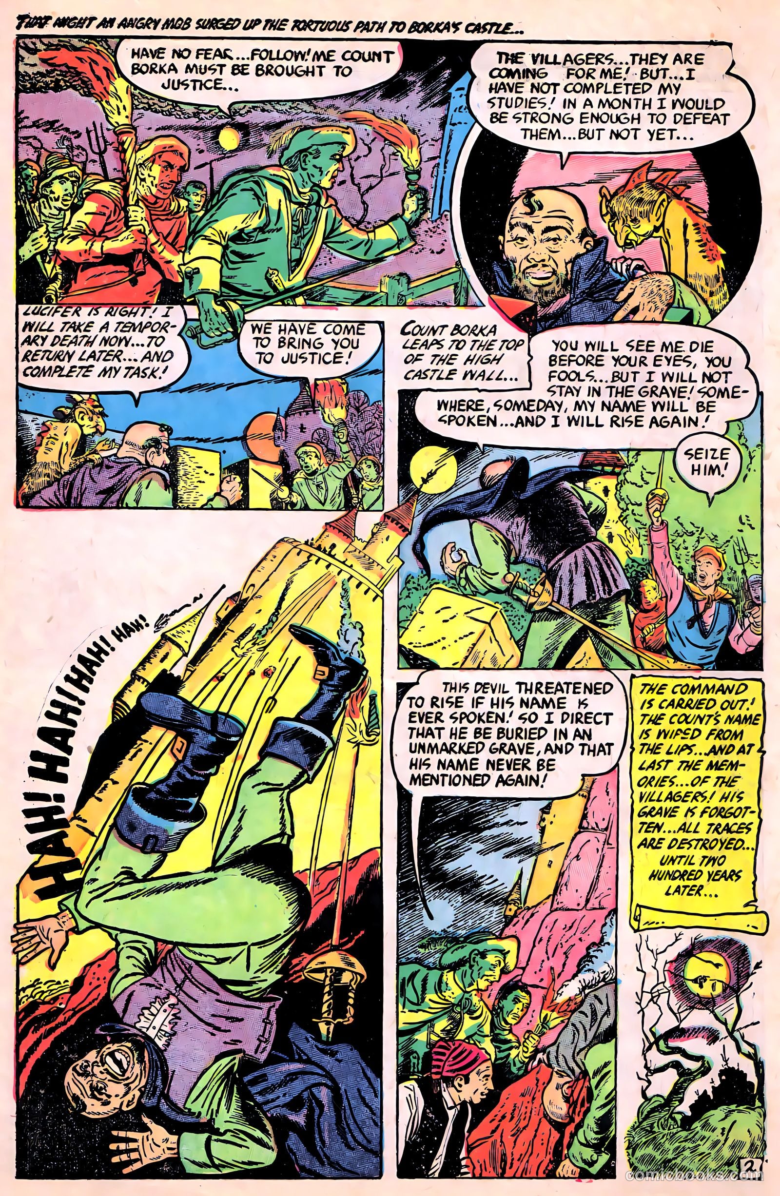 Ghost Comics #5 (1952, Fiction House) — page 30 of 36