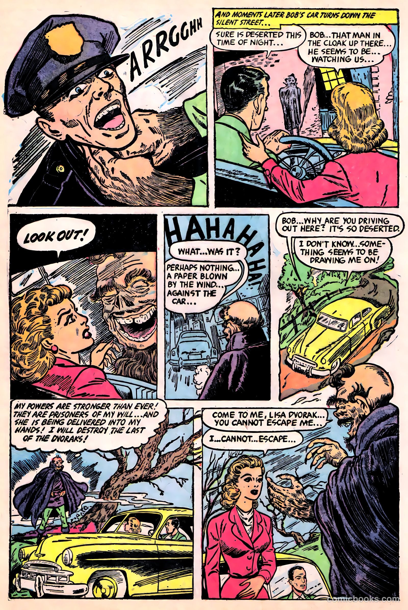 Ghost Comics #5 (1952, Fiction House) — page 32 of 36