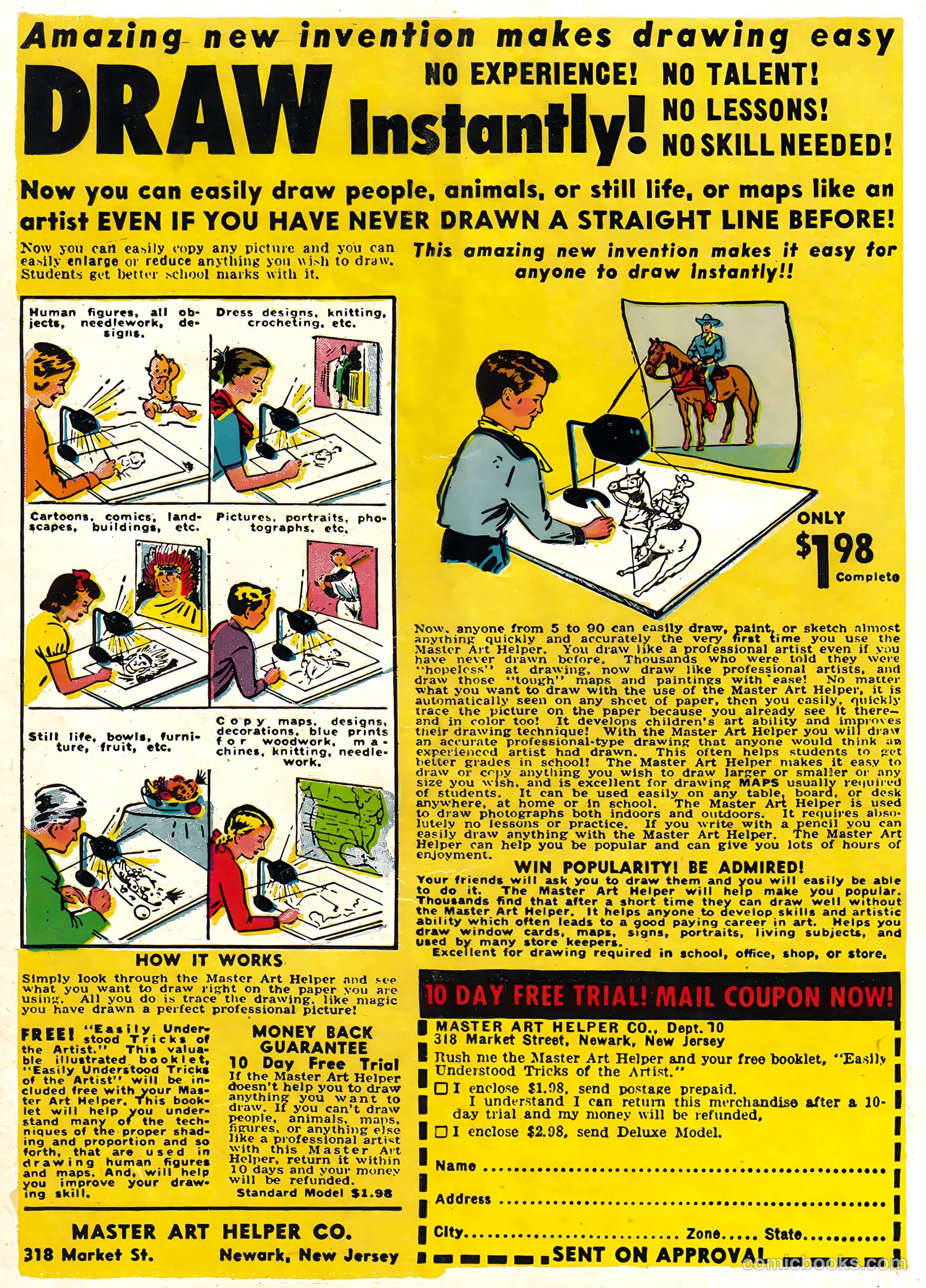 Ghost Comics #5 (1952, Fiction House) — page 36 of 36