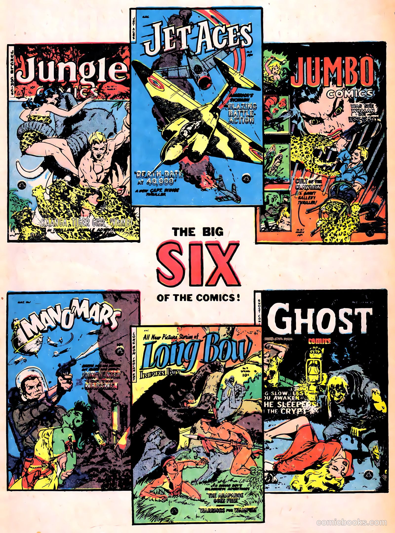 Ghost Comics #6 (1953, Fiction House) — page 3 of 35