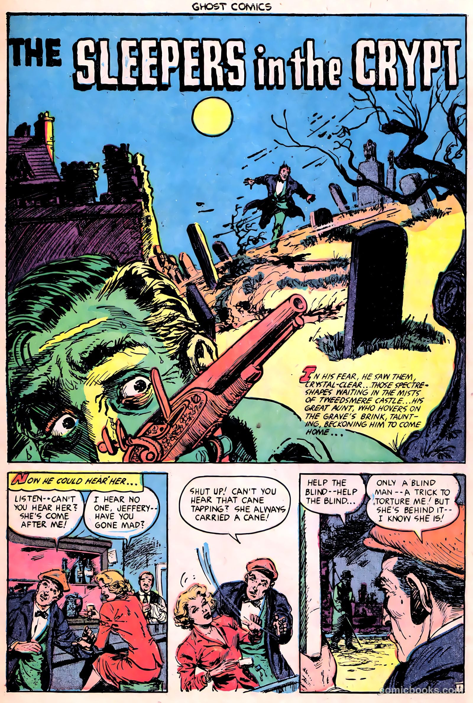 Ghost Comics #6 (1953, Fiction House) — page 4 of 35
