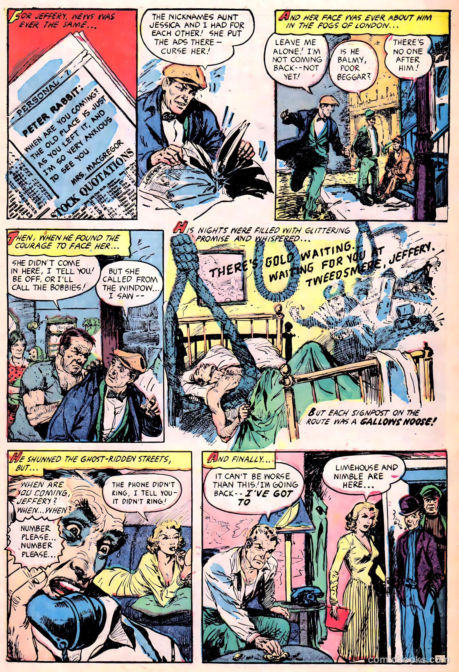 Ghost Comics #6 (1953, Fiction House) — page 5 of 35