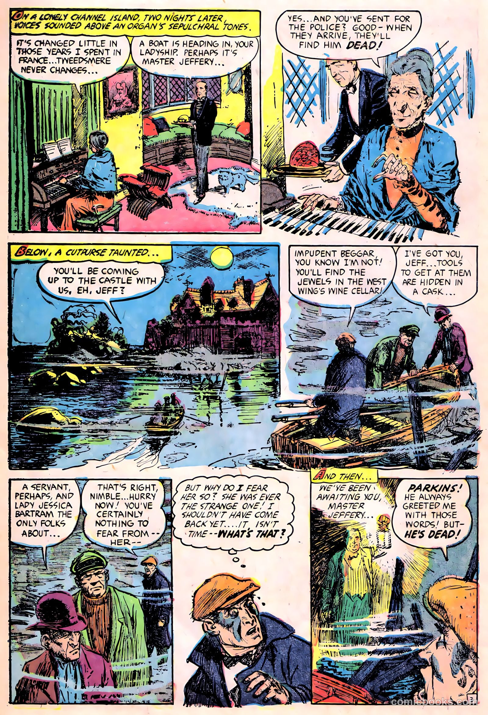 Ghost Comics #6 (1953, Fiction House) — page 6 of 35