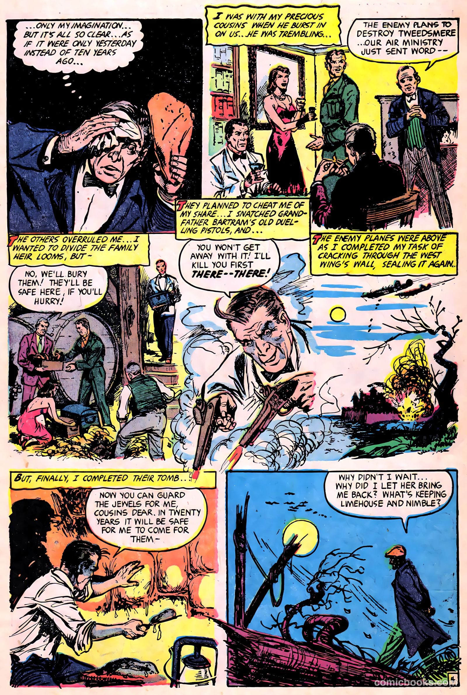 Ghost Comics #6 (1953, Fiction House) — page 7 of 35