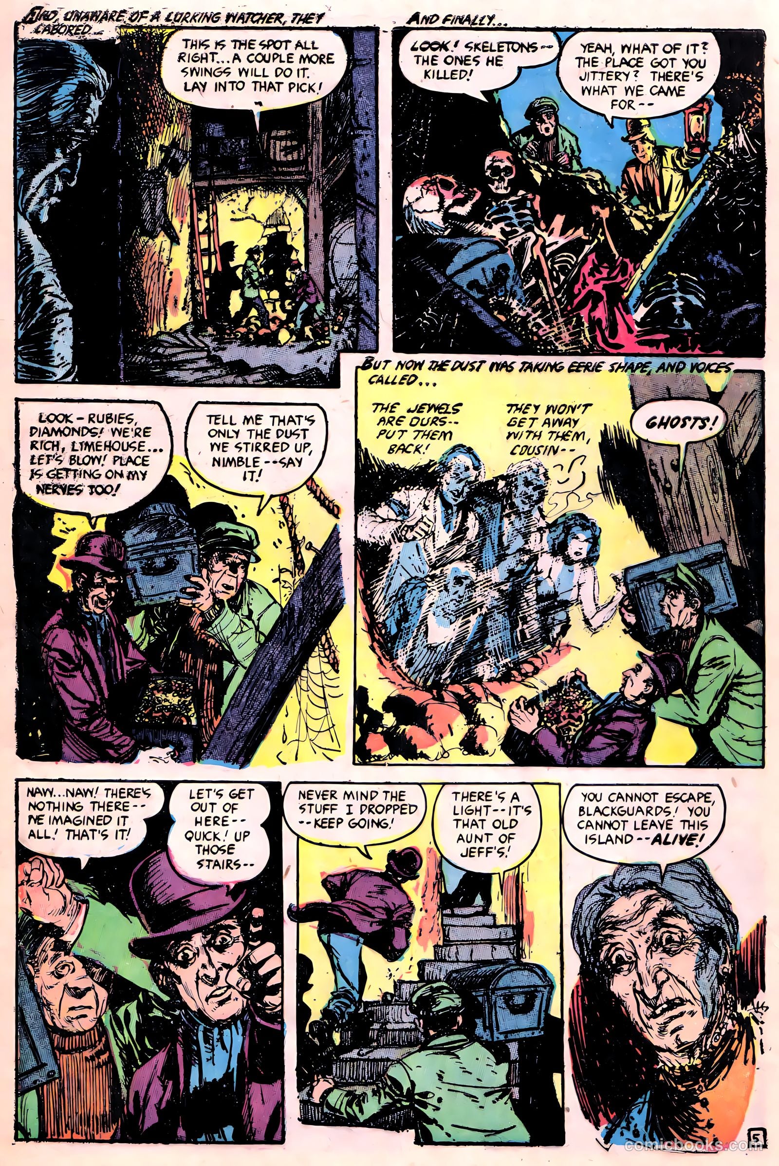 Ghost Comics #6 (1953, Fiction House) — page 8 of 35