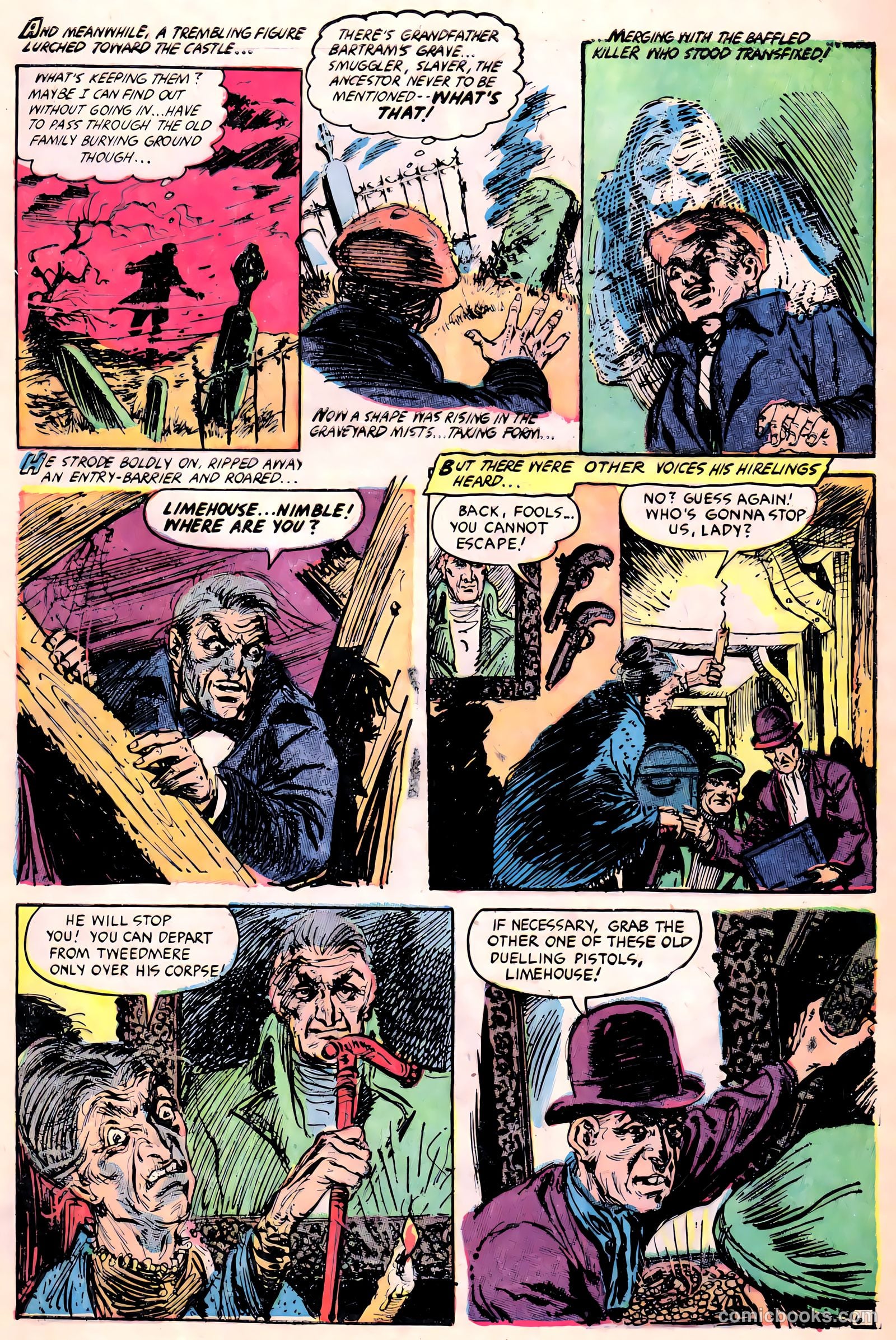 Ghost Comics #6 (1953, Fiction House) — page 9 of 35