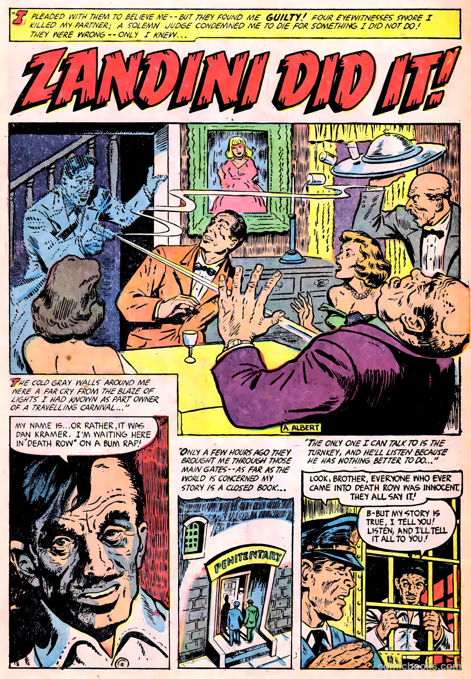 Ghost Comics #6 (1953, Fiction House) — page 11 of 35