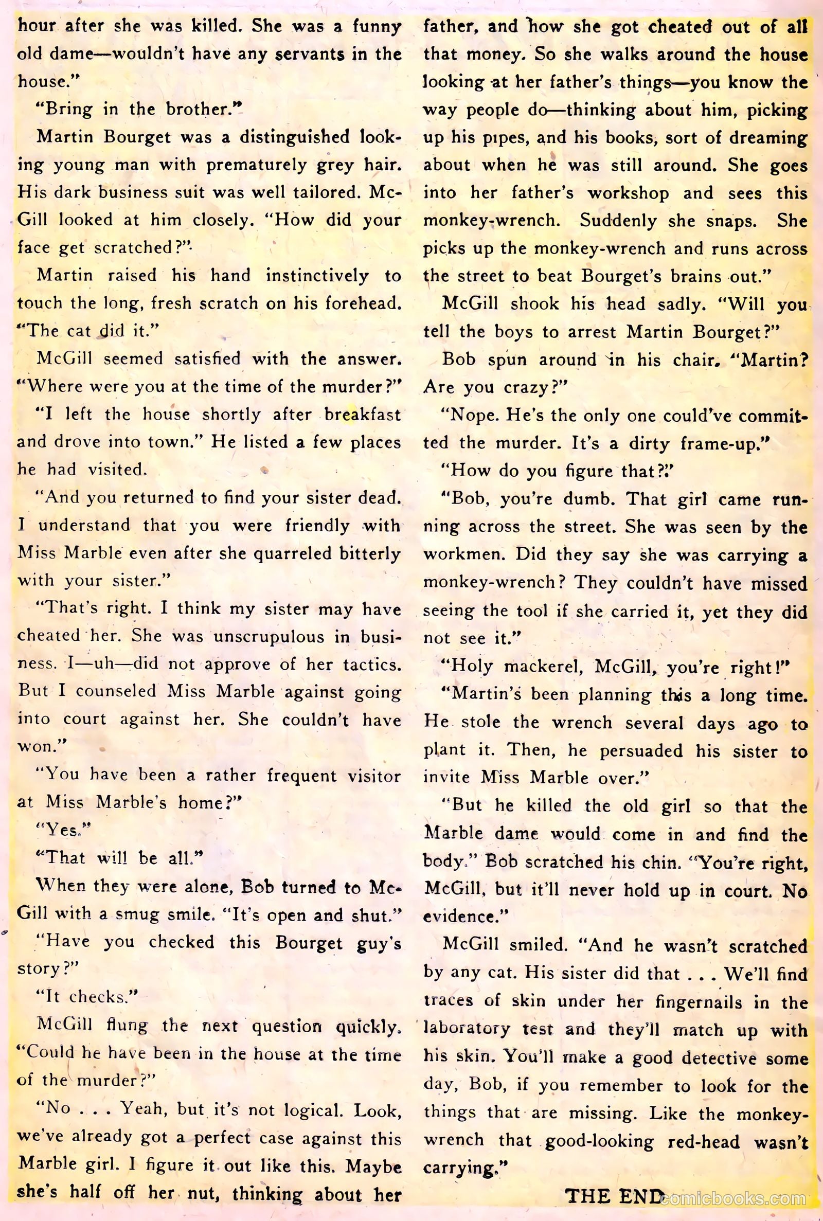 Ghost Comics #6 (1953, Fiction House) — page 17 of 35