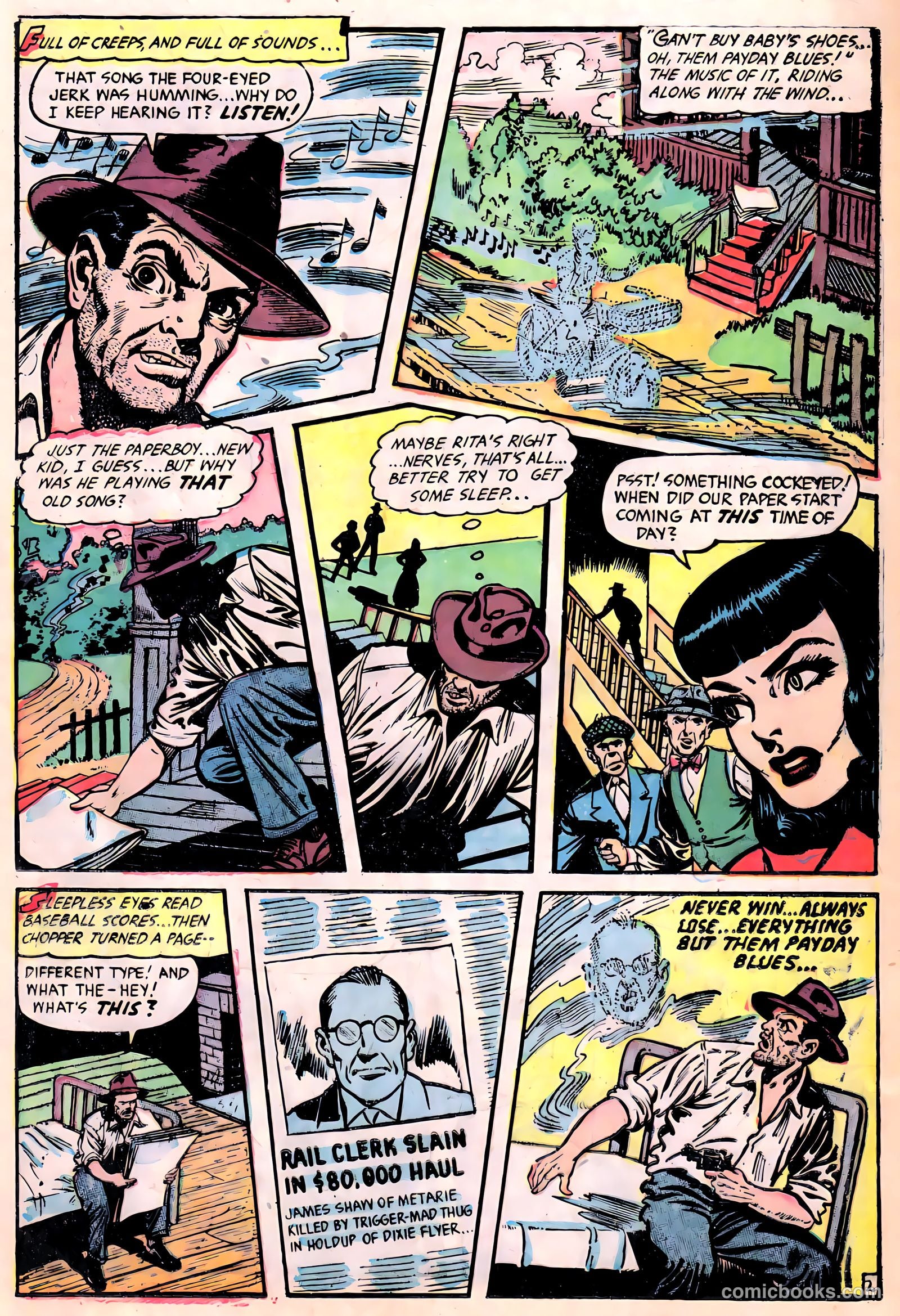 Ghost Comics #6 (1953, Fiction House) — page 21 of 35