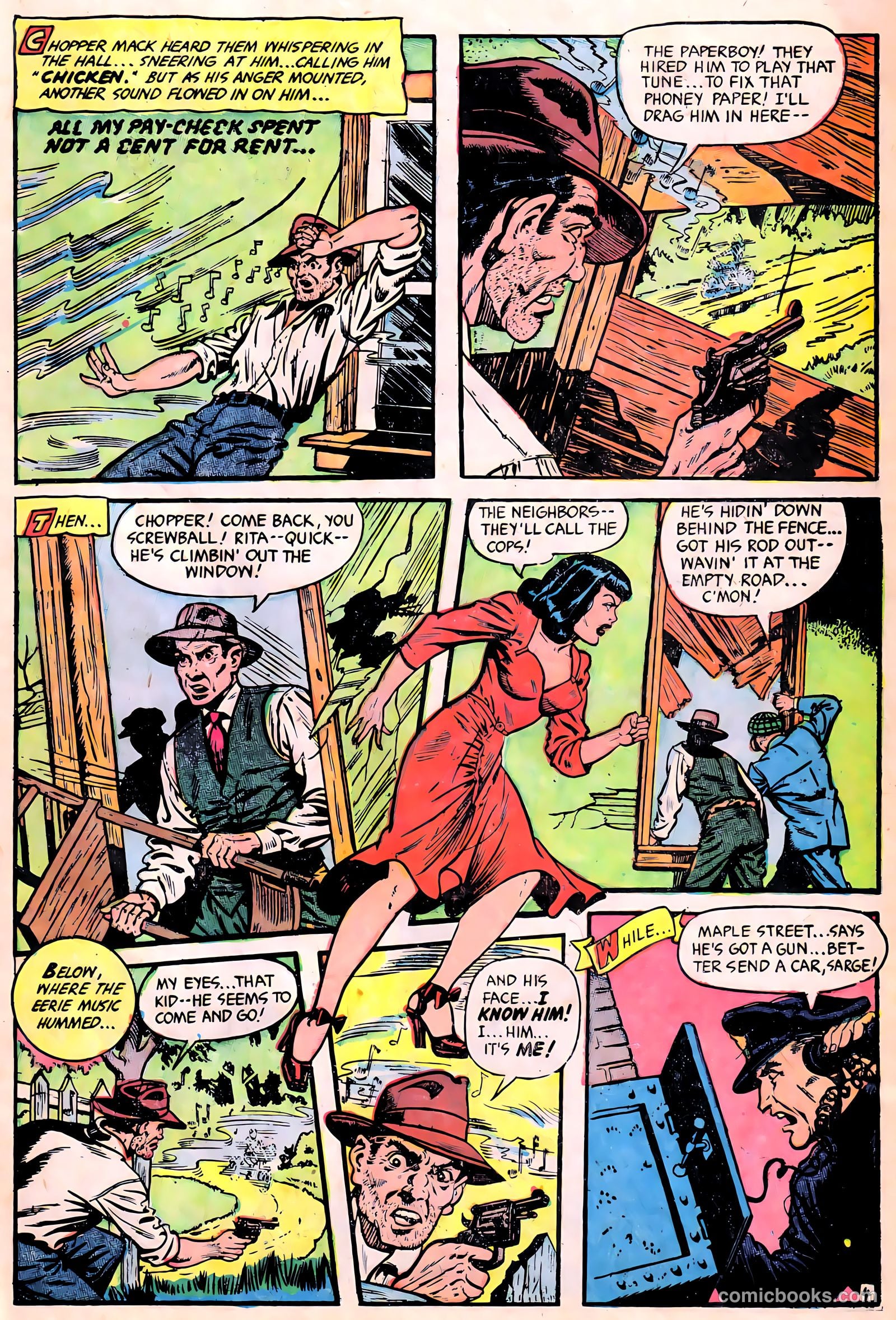 Ghost Comics #6 (1953, Fiction House) — page 23 of 35