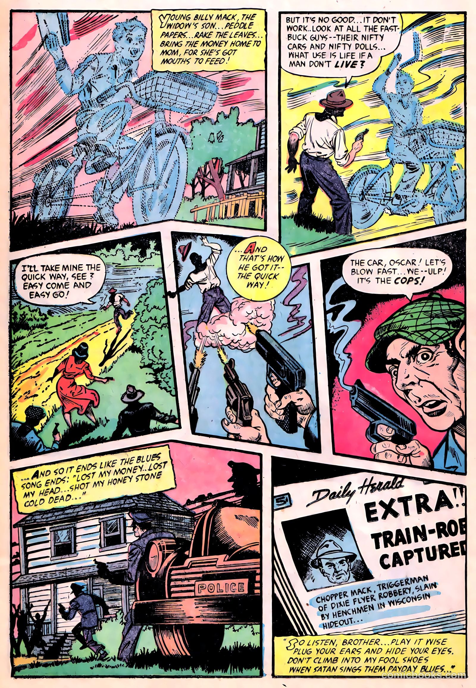 Ghost Comics #6 (1953, Fiction House) — page 24 of 35