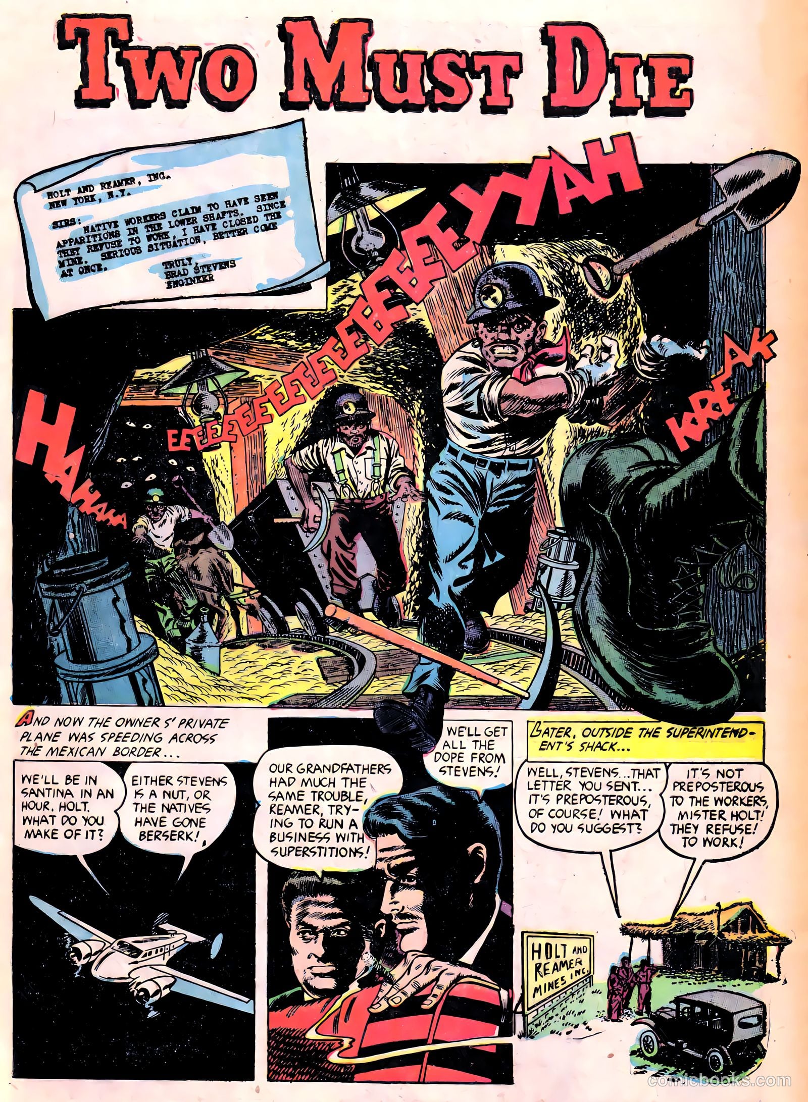 Ghost Comics #6 (1953, Fiction House) — page 29 of 35