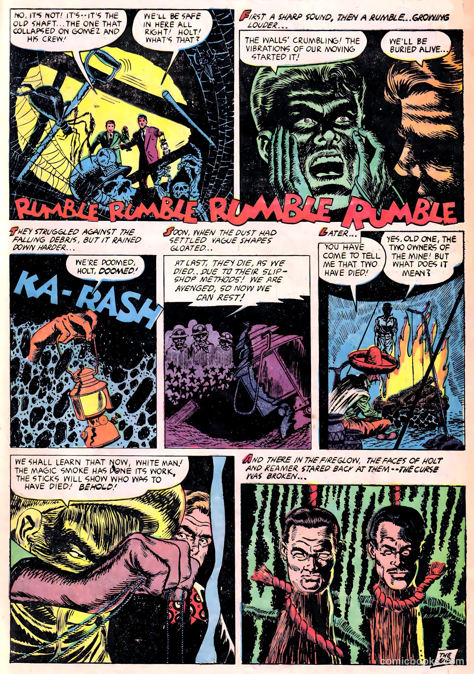 Ghost Comics #6 (1953, Fiction House) — page 33 of 35