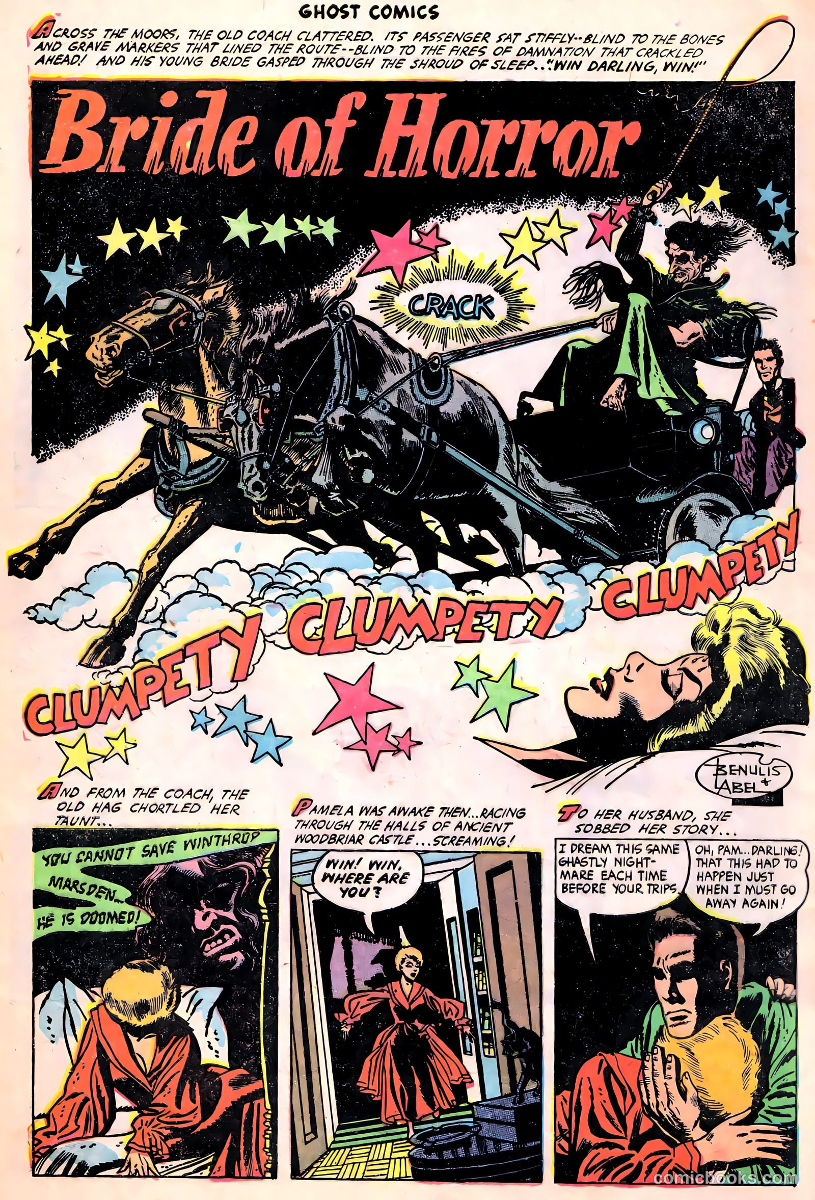 Ghost Comics #7 (1953, Fiction House) — page 4 of 36