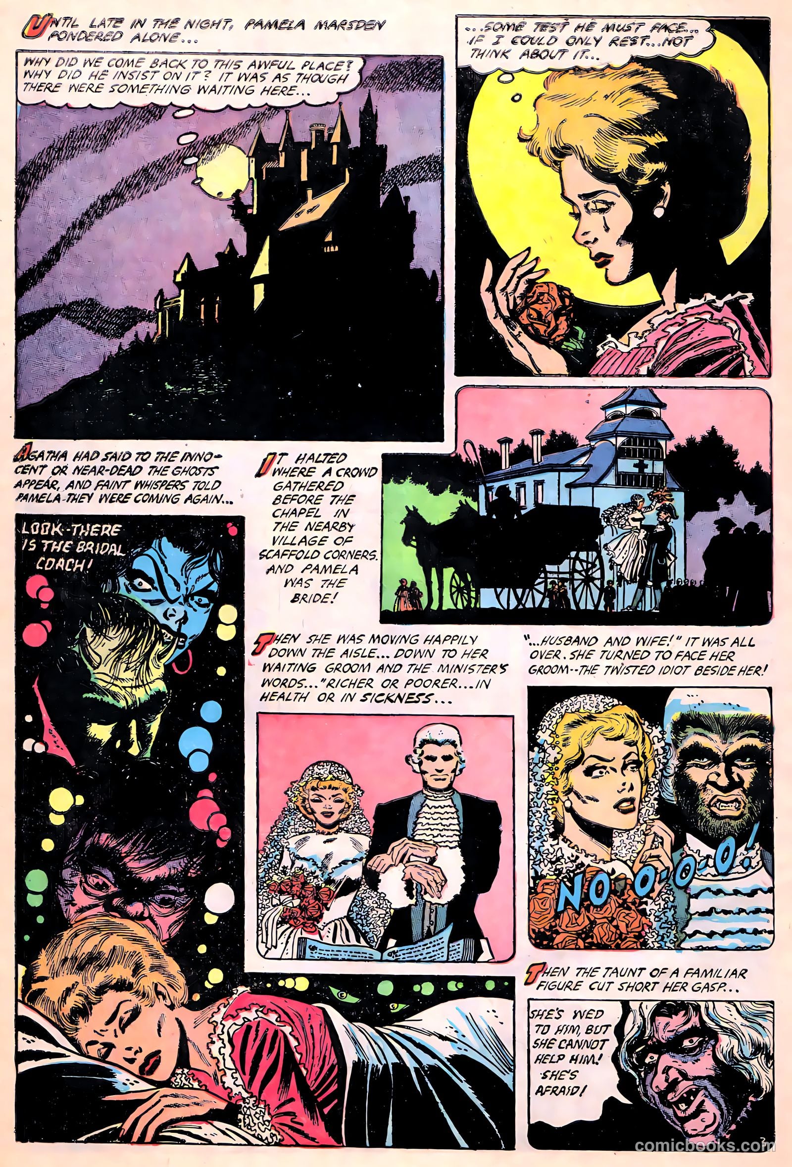 Ghost Comics #7 (1953, Fiction House) — page 6 of 36