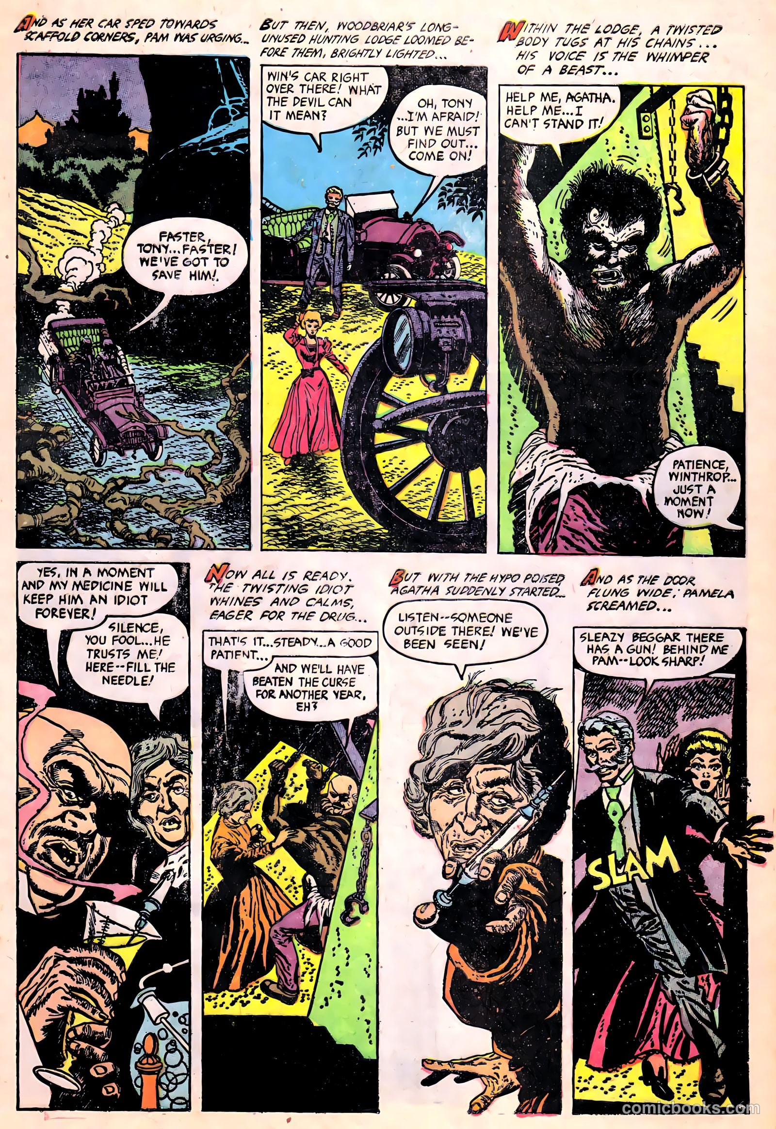 Ghost Comics #7 (1953, Fiction House) — page 9 of 36