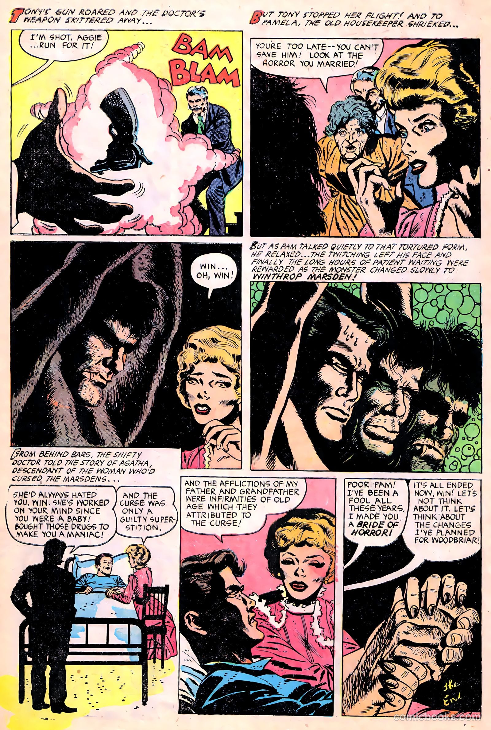 Ghost Comics #7 (1953, Fiction House) — page 10 of 36