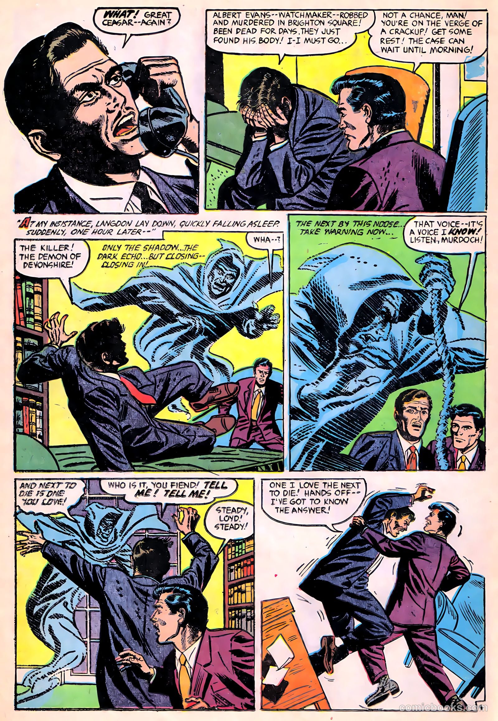 Ghost Comics #7 (1953, Fiction House) — page 14 of 36