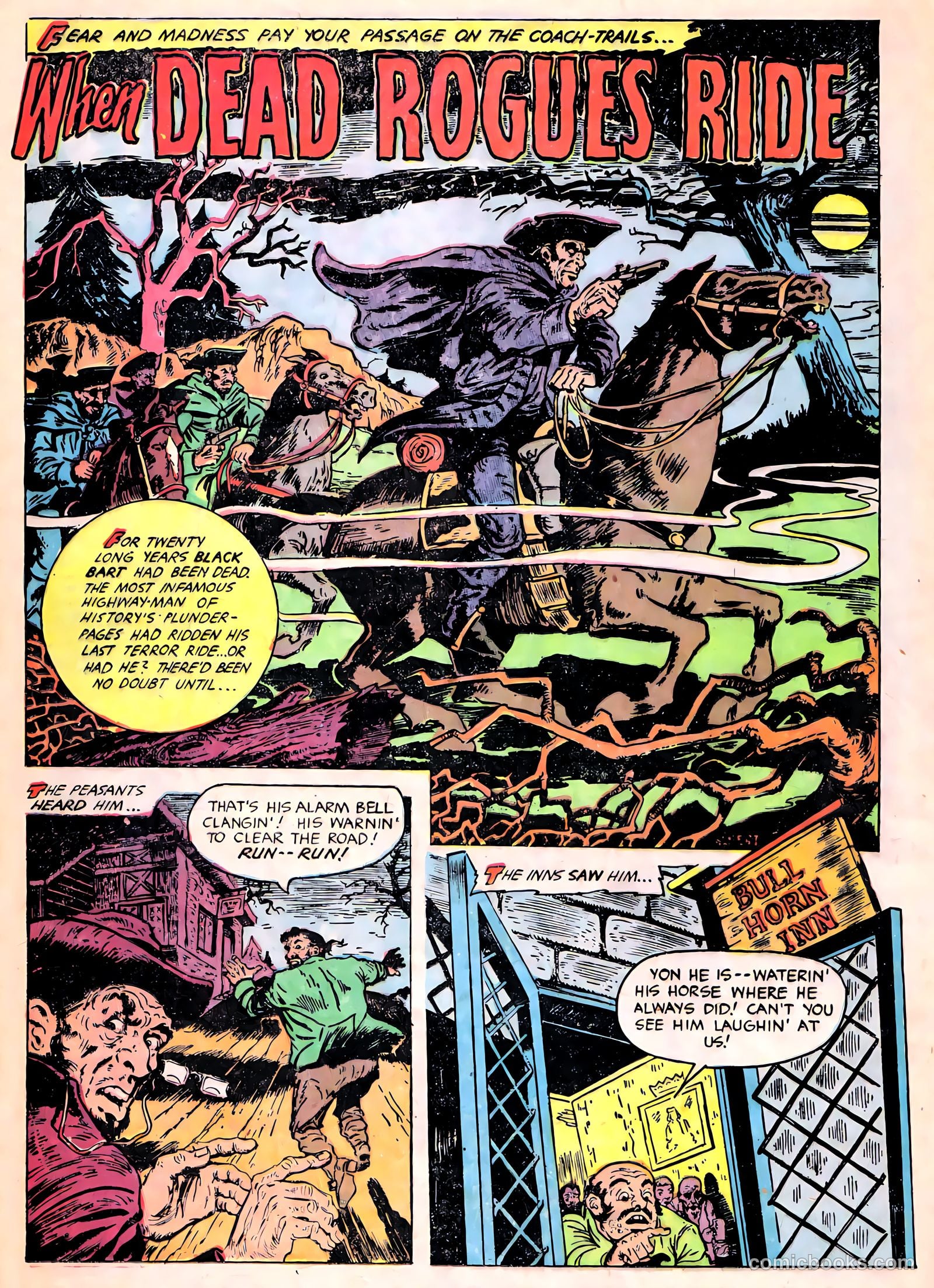 Ghost Comics #7 (1953, Fiction House) — page 20 of 36