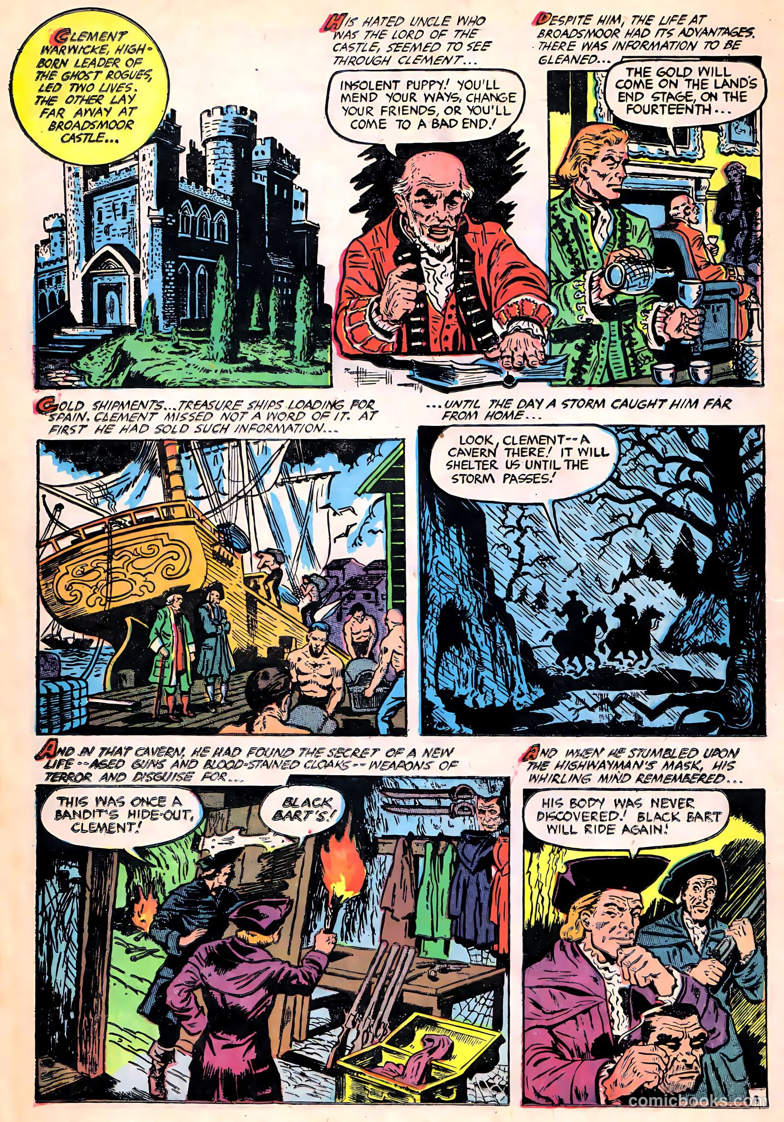 Ghost Comics #7 (1953, Fiction House) — page 22 of 36