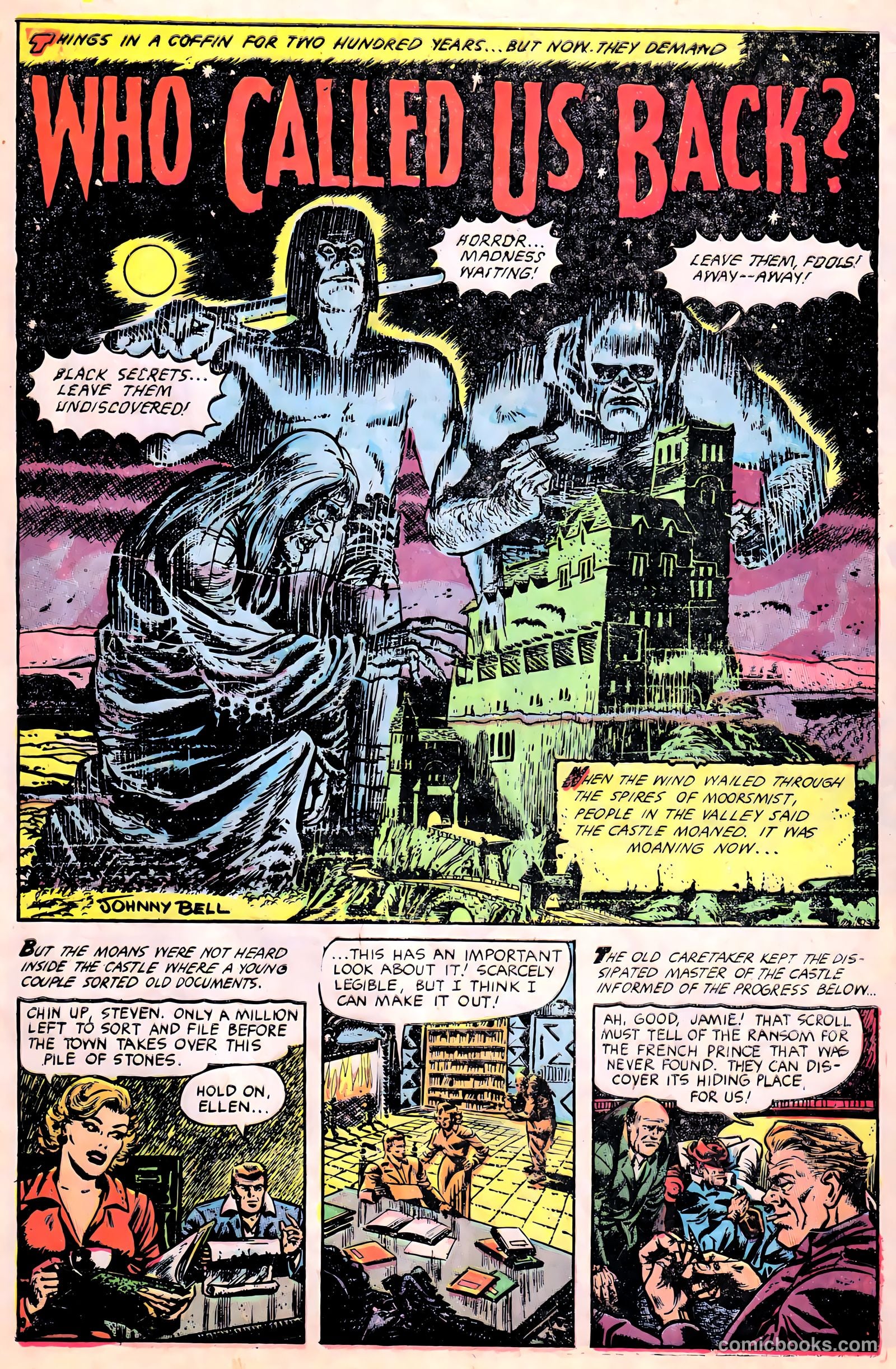 Ghost Comics #7 (1953, Fiction House) — page 29 of 36