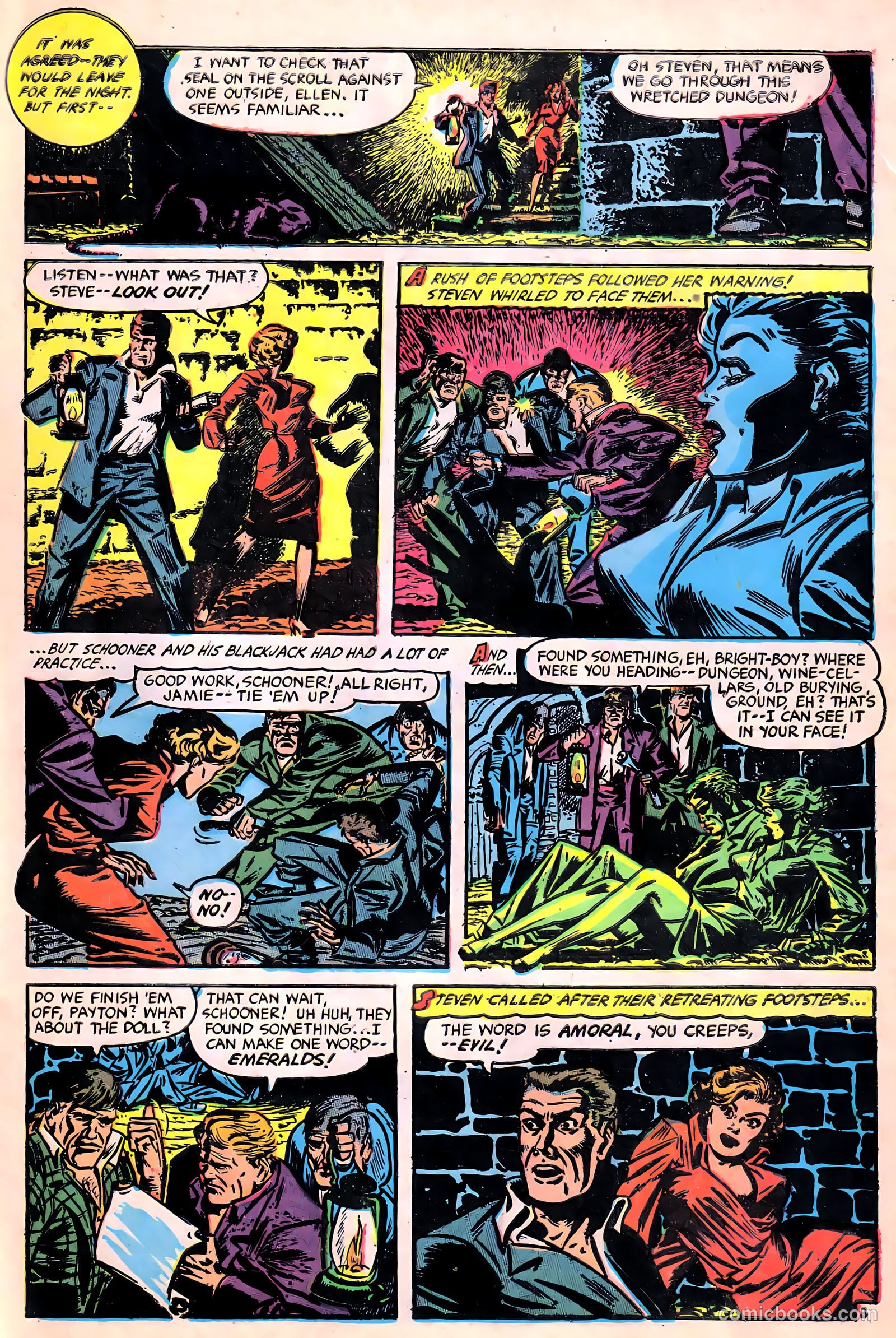 Ghost Comics #7 (1953, Fiction House) — page 31 of 36
