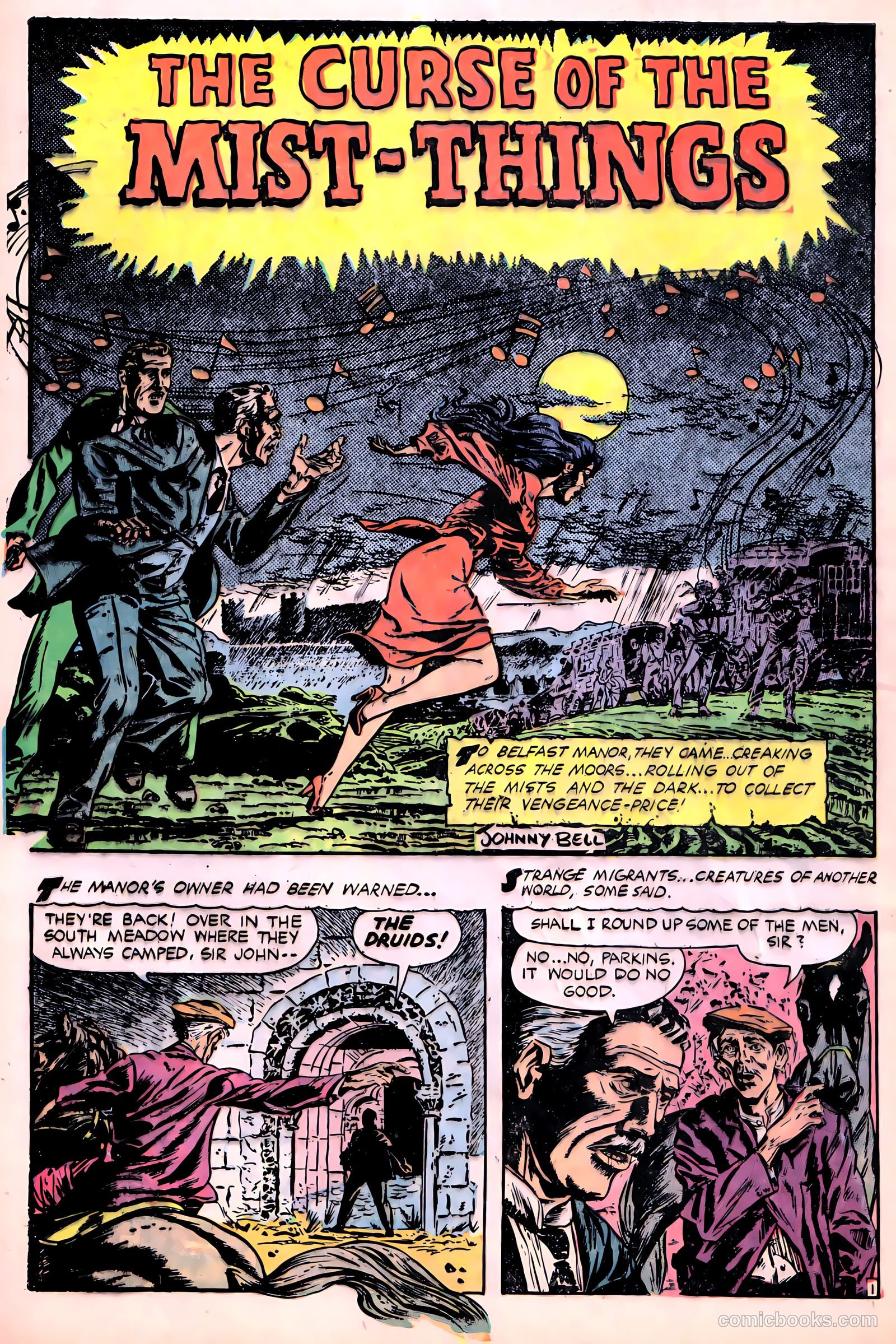 Ghost Comics #8 (1953, Fiction House) — page 4 of 36