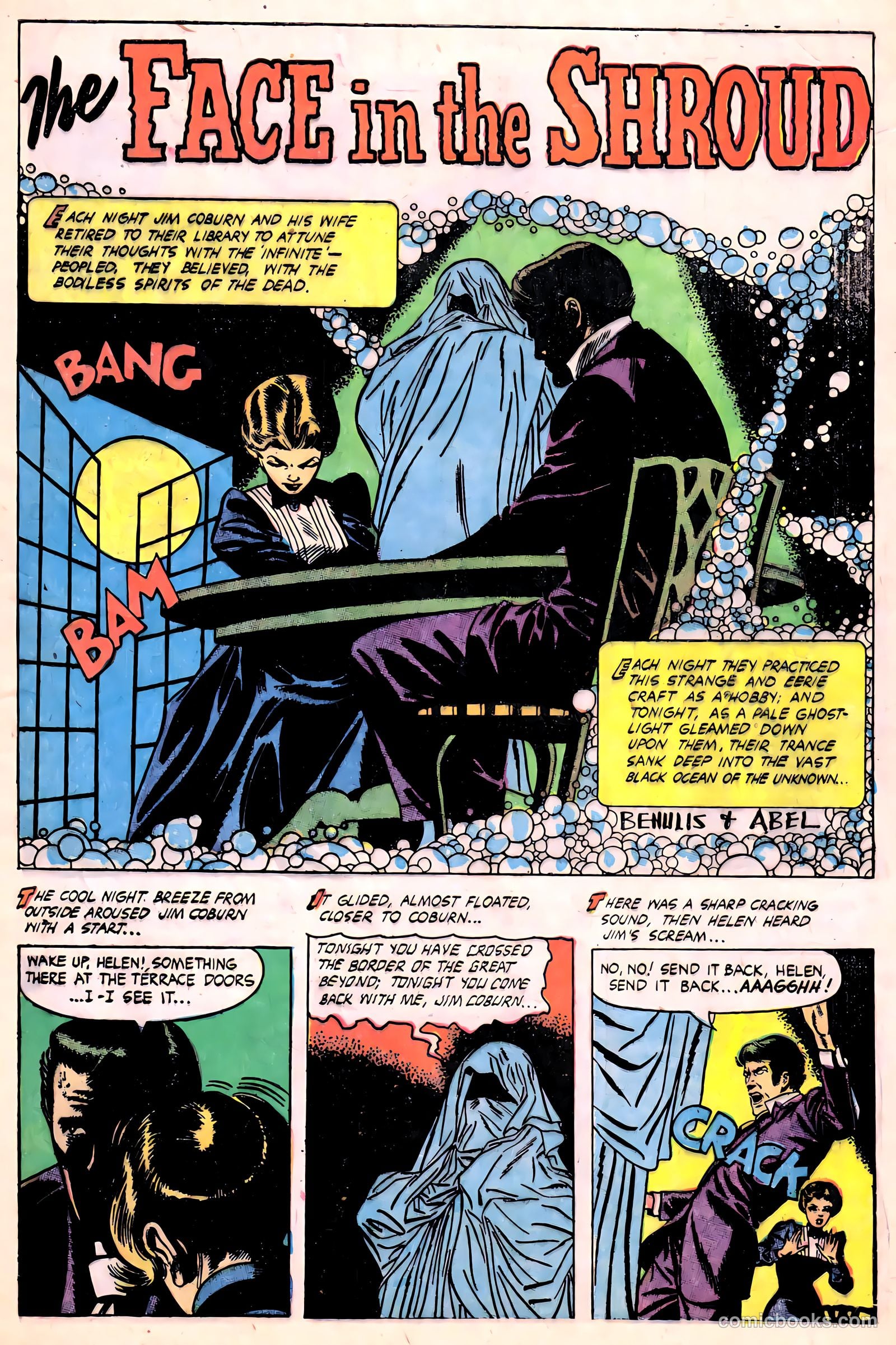 Ghost Comics #8 (1953, Fiction House) — page 9 of 36