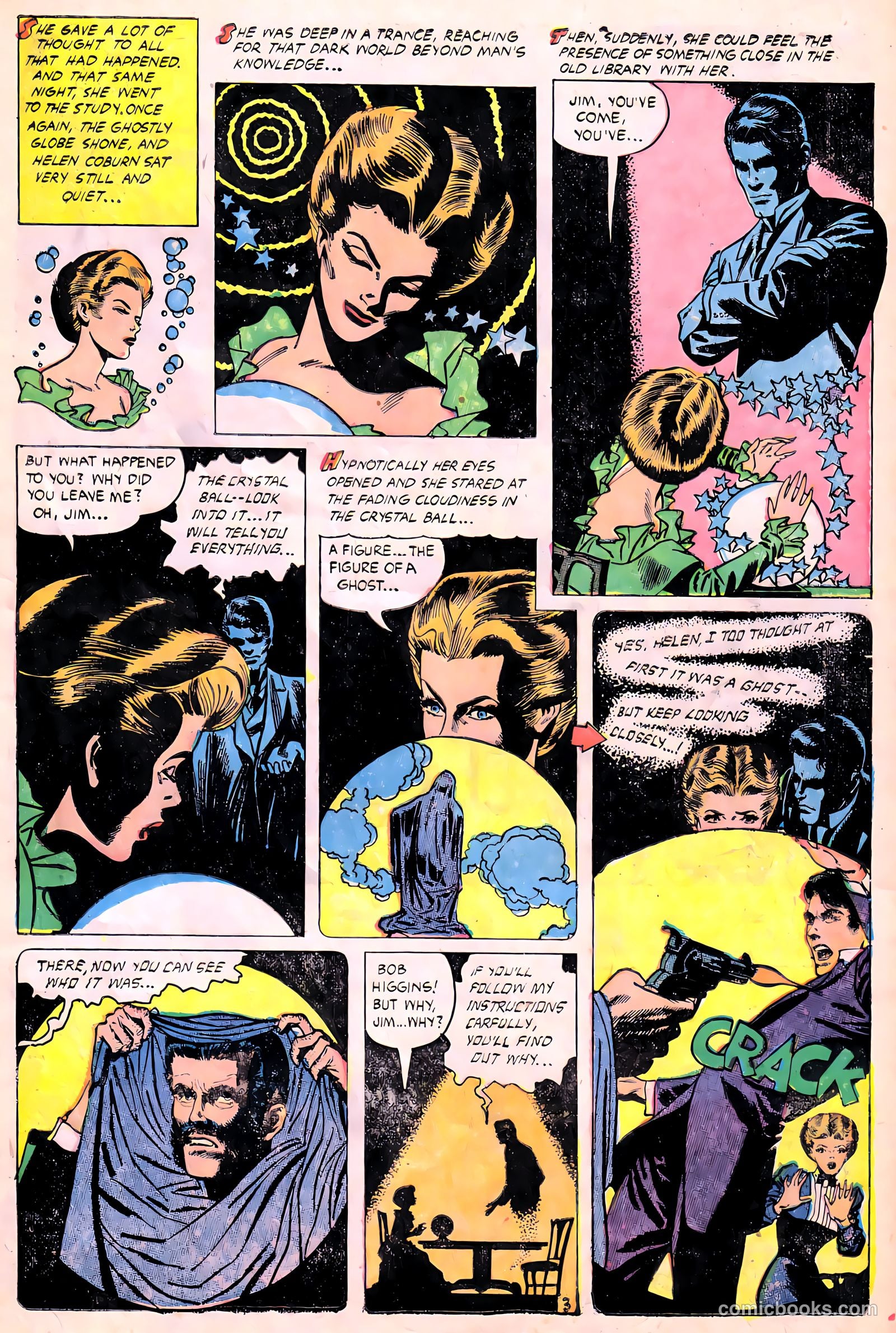 Ghost Comics #8 (1953, Fiction House) — page 11 of 36