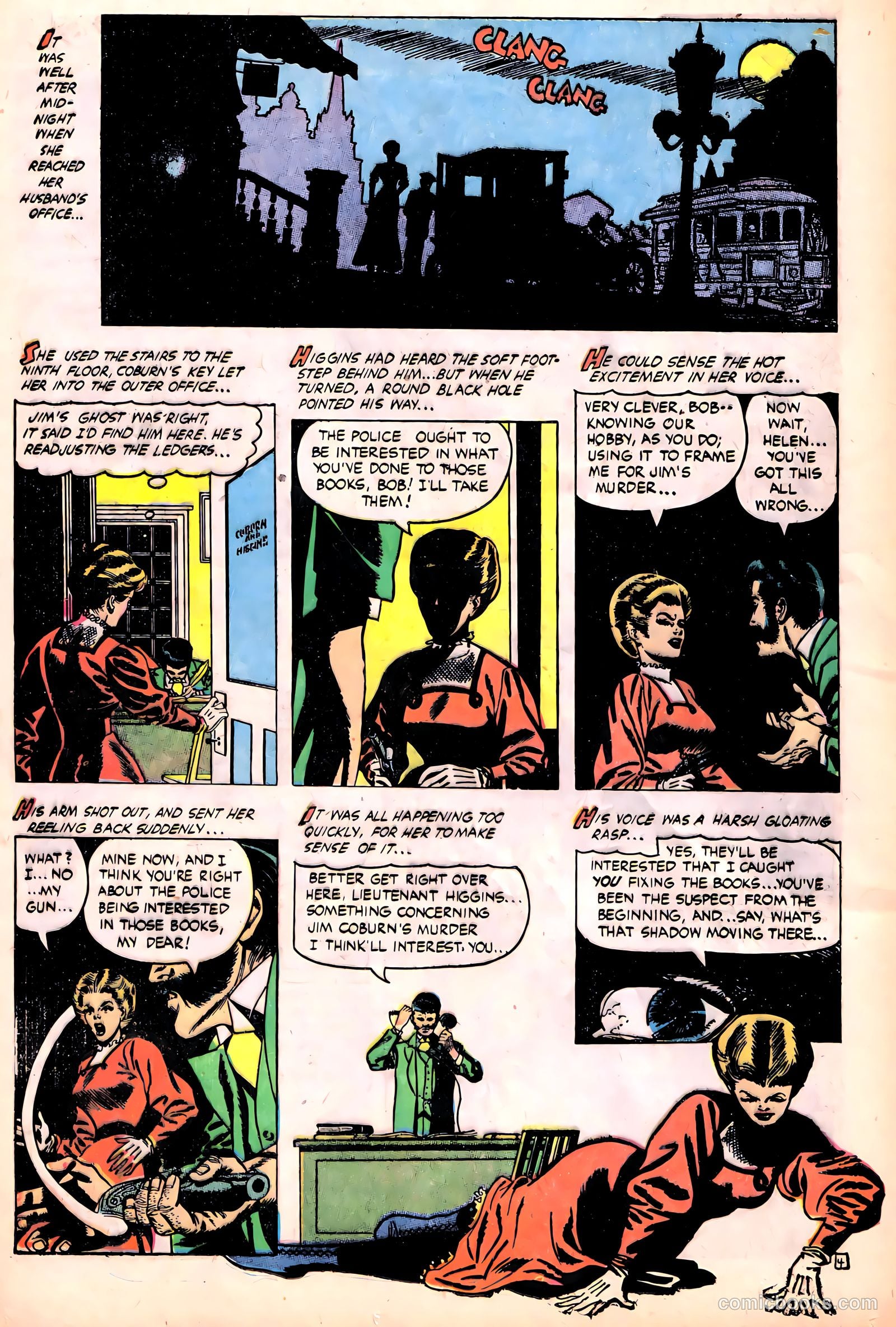 Ghost Comics #8 (1953, Fiction House) — page 12 of 36